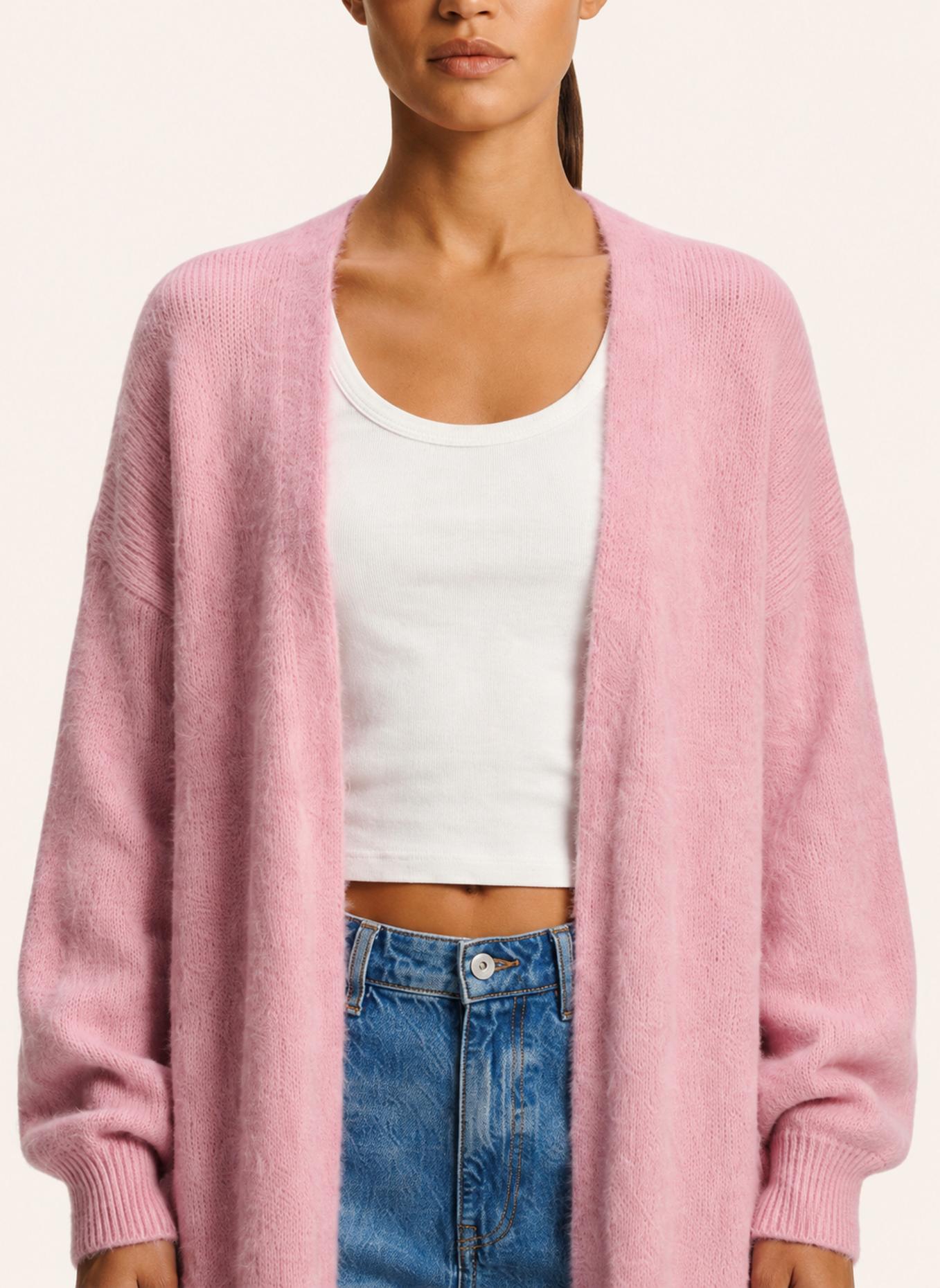 AMERICANDREAMS Long Alpaca Cardigan June: ROSA