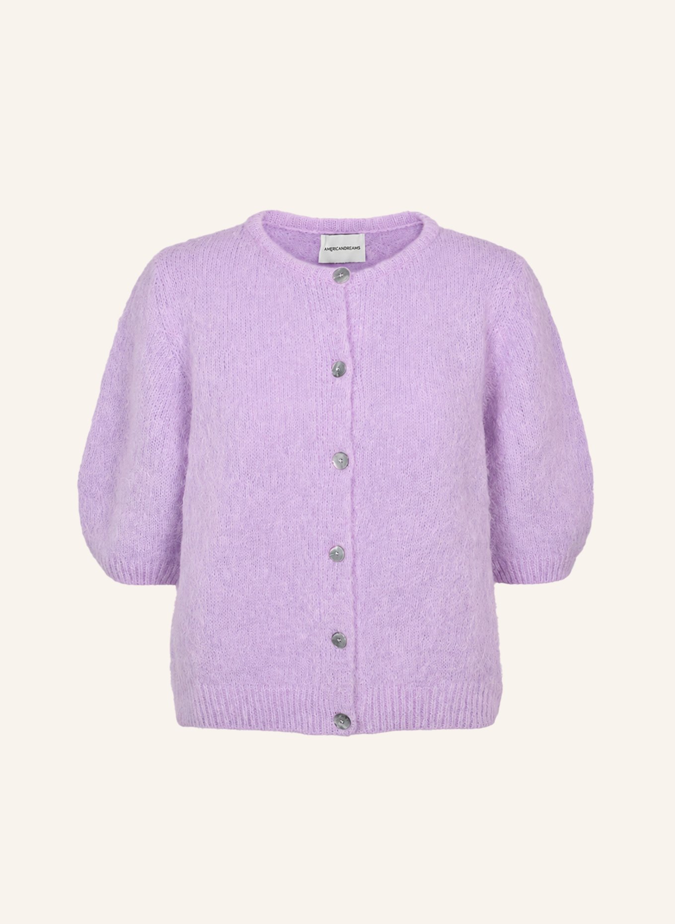 AMERICANDREAMS Short Sleeve Cardigan Susan: LILA