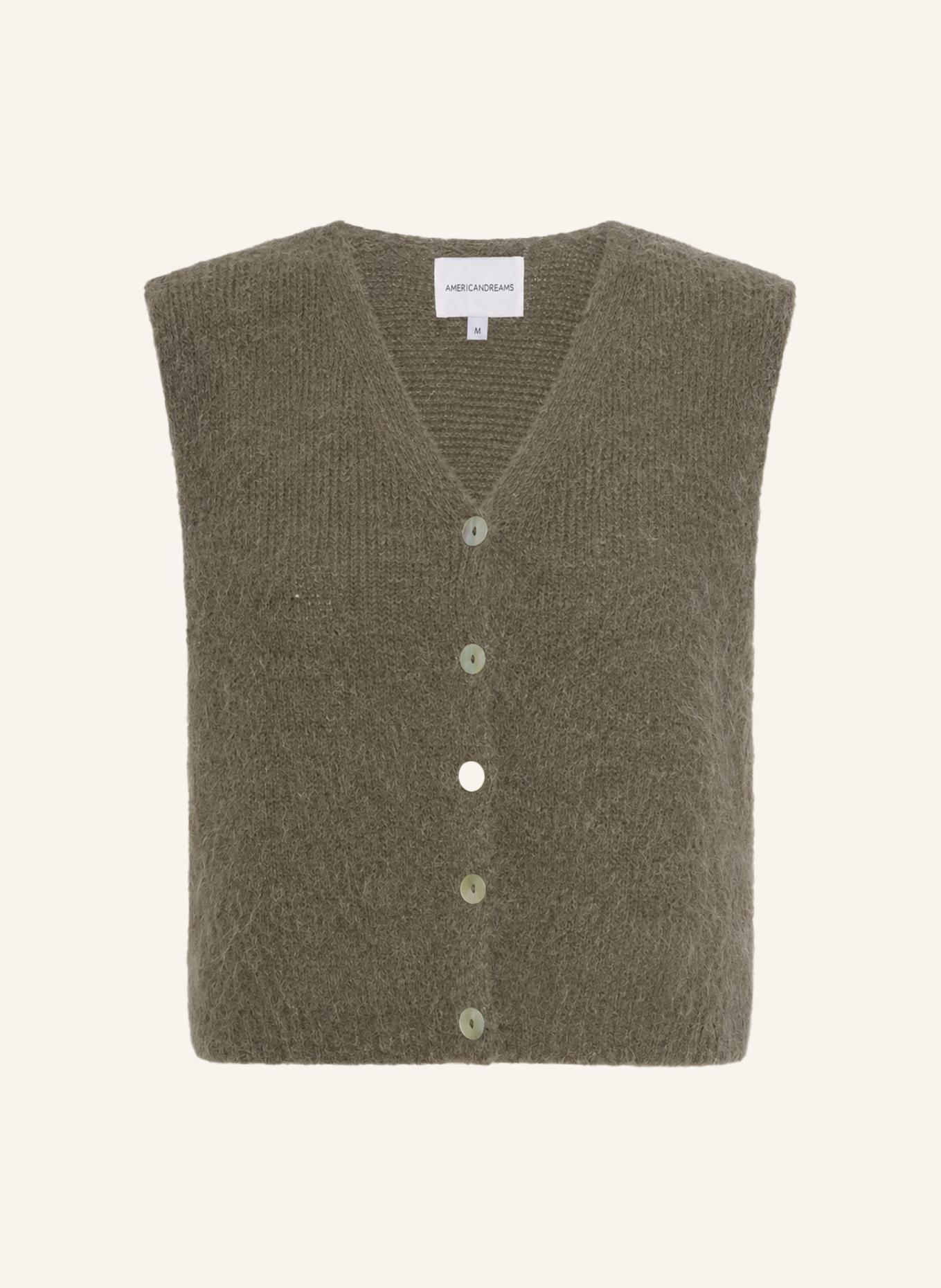 AMERICANDREAMS Vest Telma: TAUPE