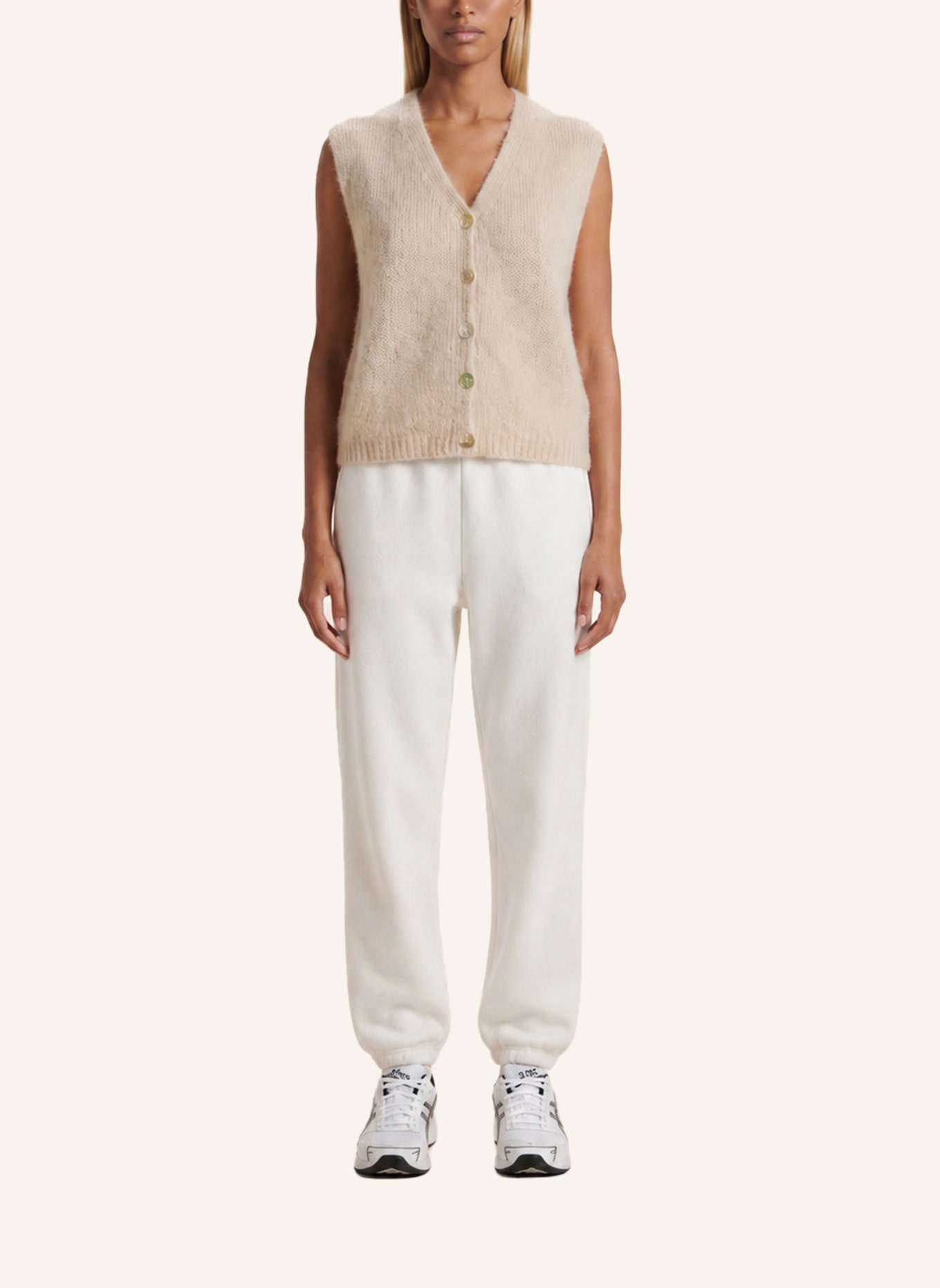 AMERICANDREAMS Vest Telma: BEIGE
