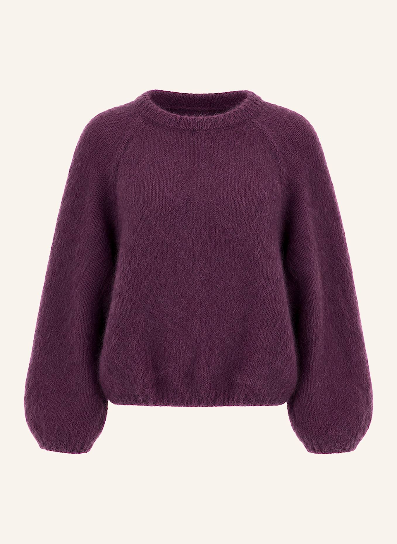 AMERICANDREAMS Mohair Knit Pullover Rosie: LILA