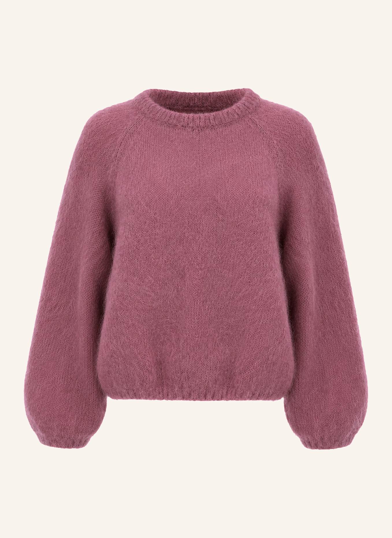 AMERICANDREAMS Mohair Knit Pullover Rosie: ROSÉ
