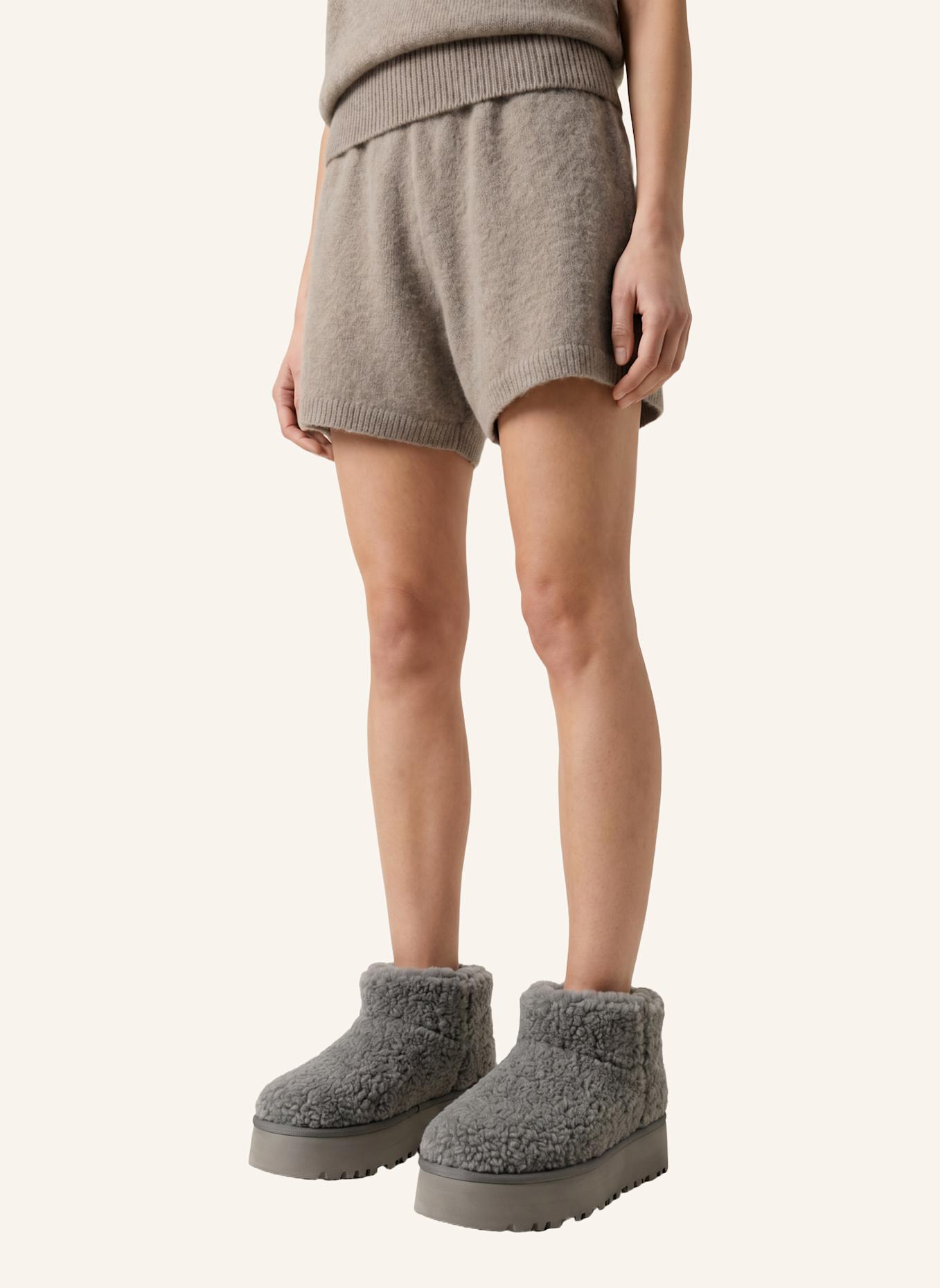 AMERICANDREAMS Wool Boots Low Larissa: GRAU