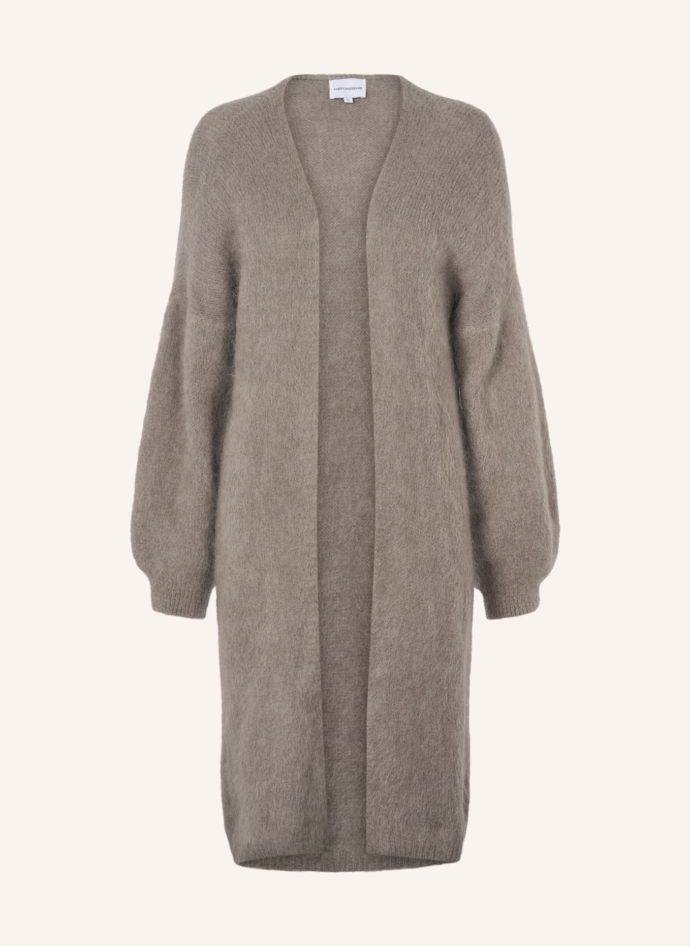 AMERICANDREAMS Cardigan Azra: TAUPE