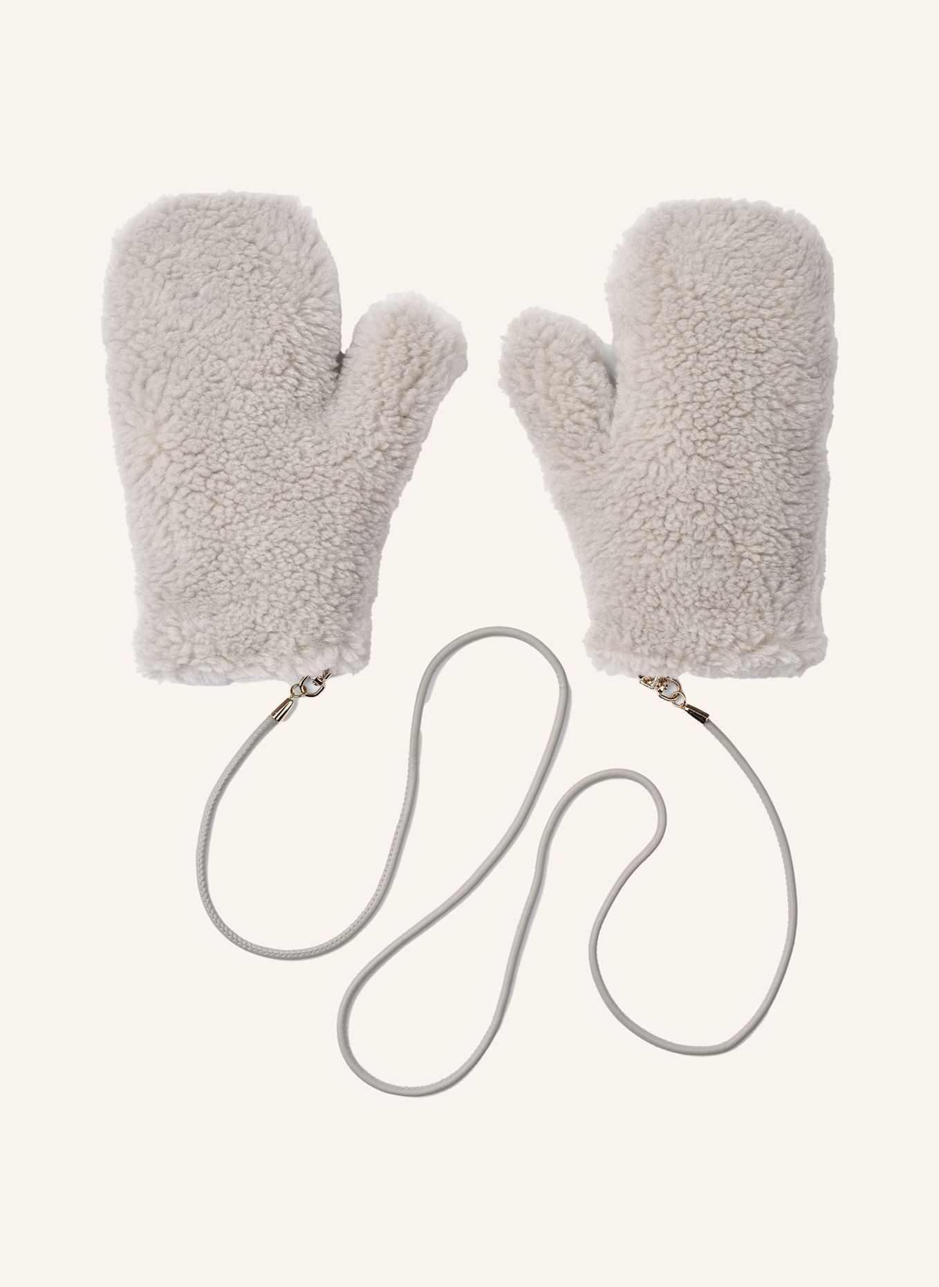 AMERICANDREAMS Louis Wool Gloves: HELLGRAU