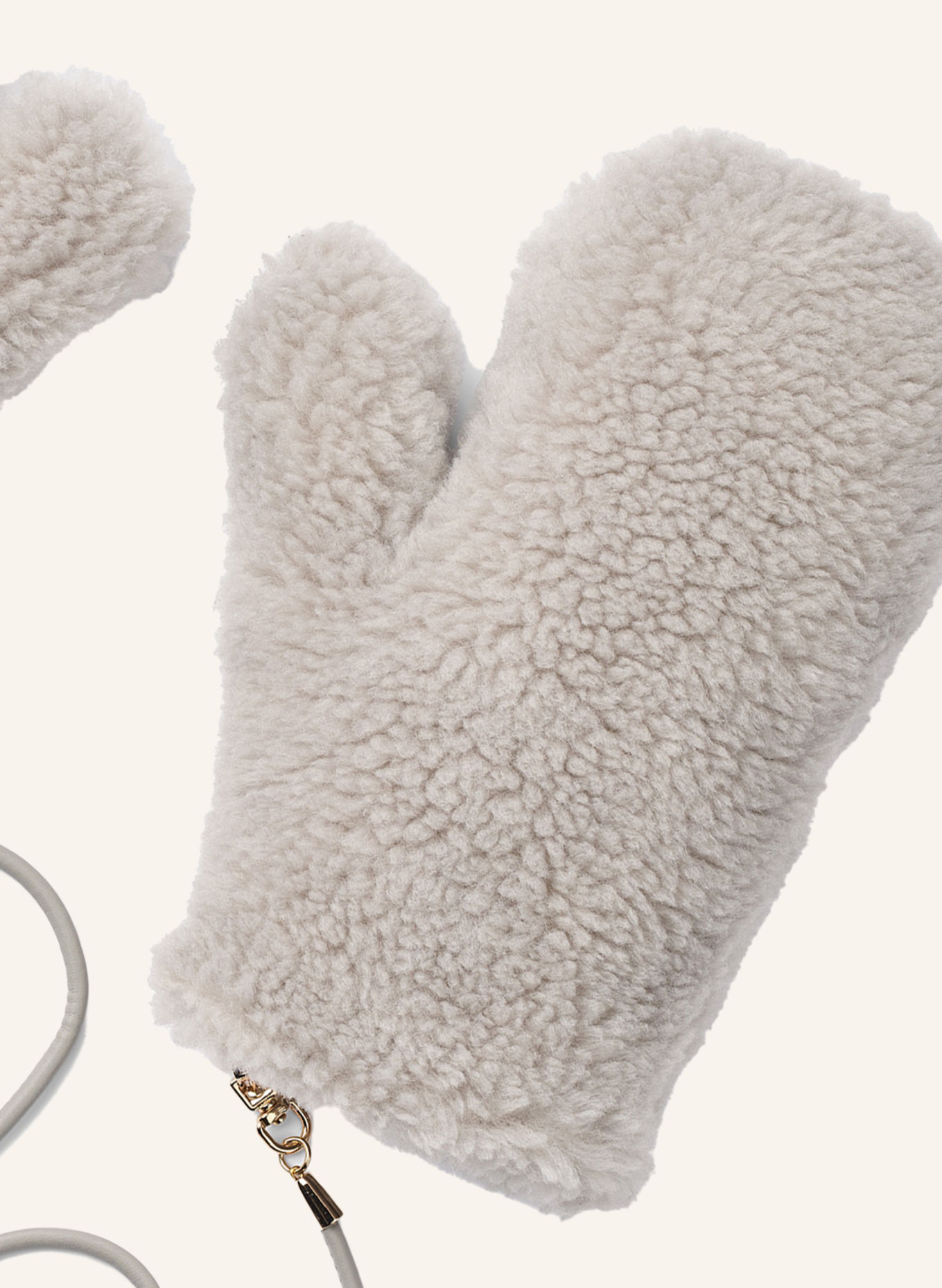 AMERICANDREAMS Louis Wool Gloves: HELLGRAU