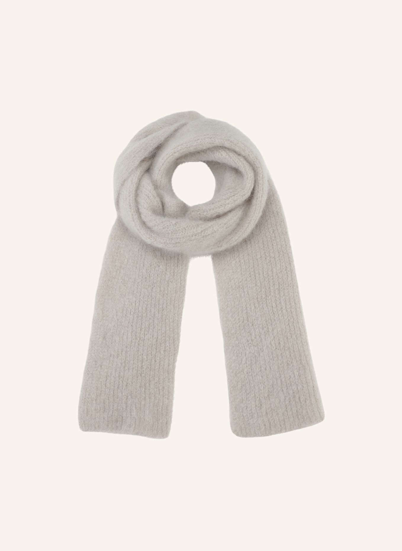 AMERICANDREAMS Mohair Scarf Lisa: BEIGE