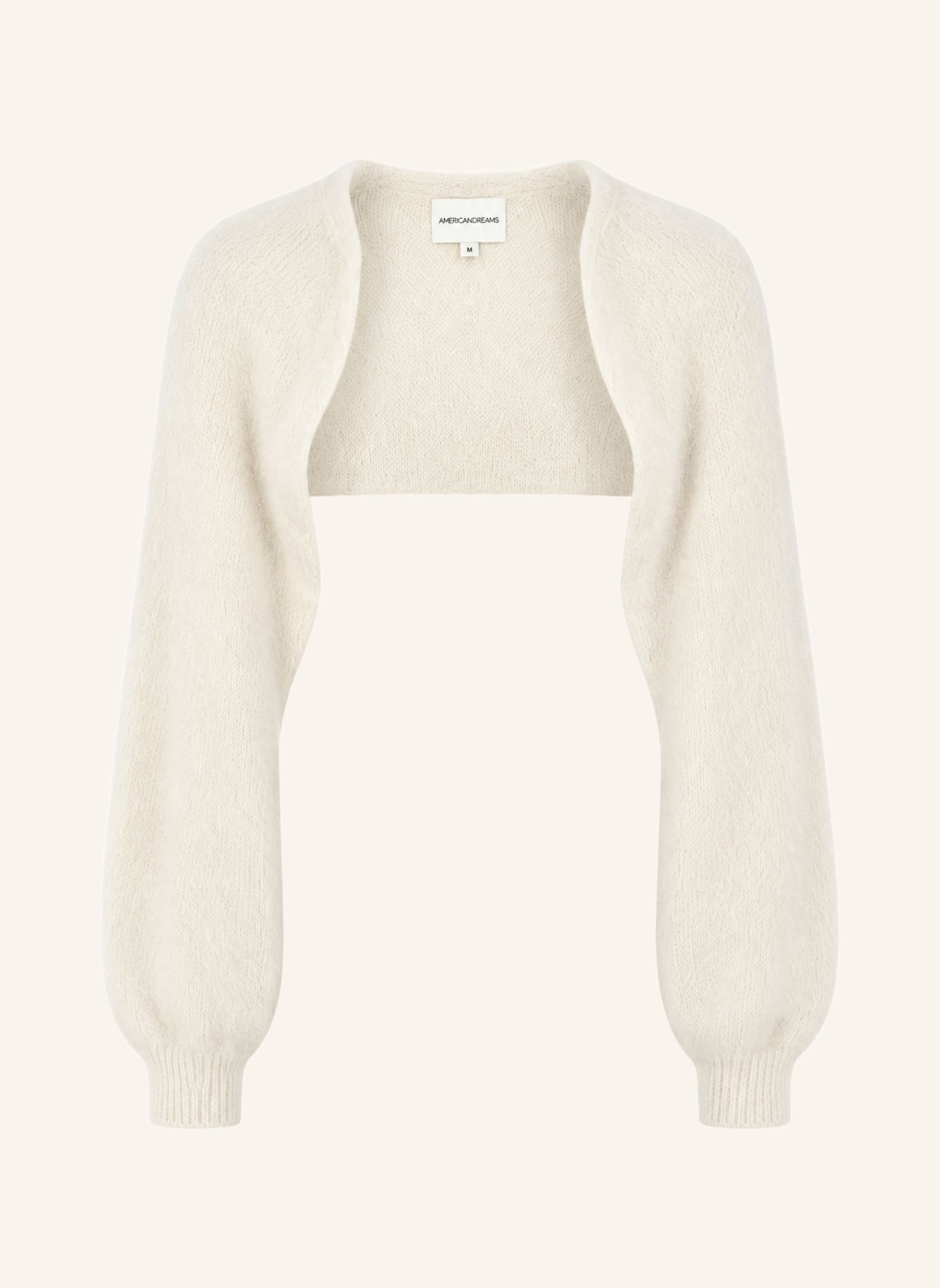 AMERICANDREAMS Alpaca Bolero Lea: WEISS