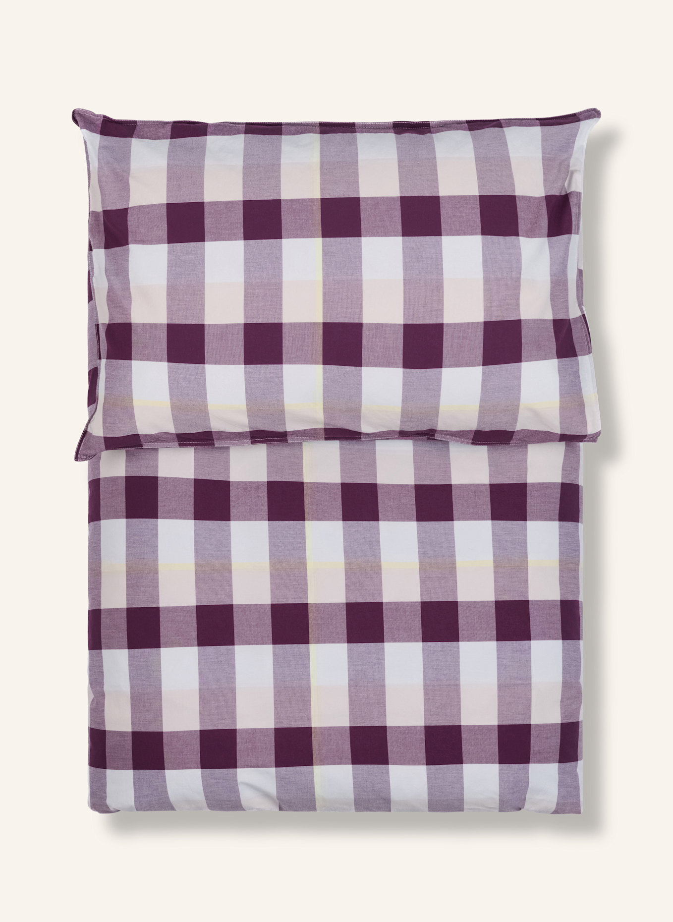 lavie Bettbezug LYN: DUNKELROT/ HELLBLAU