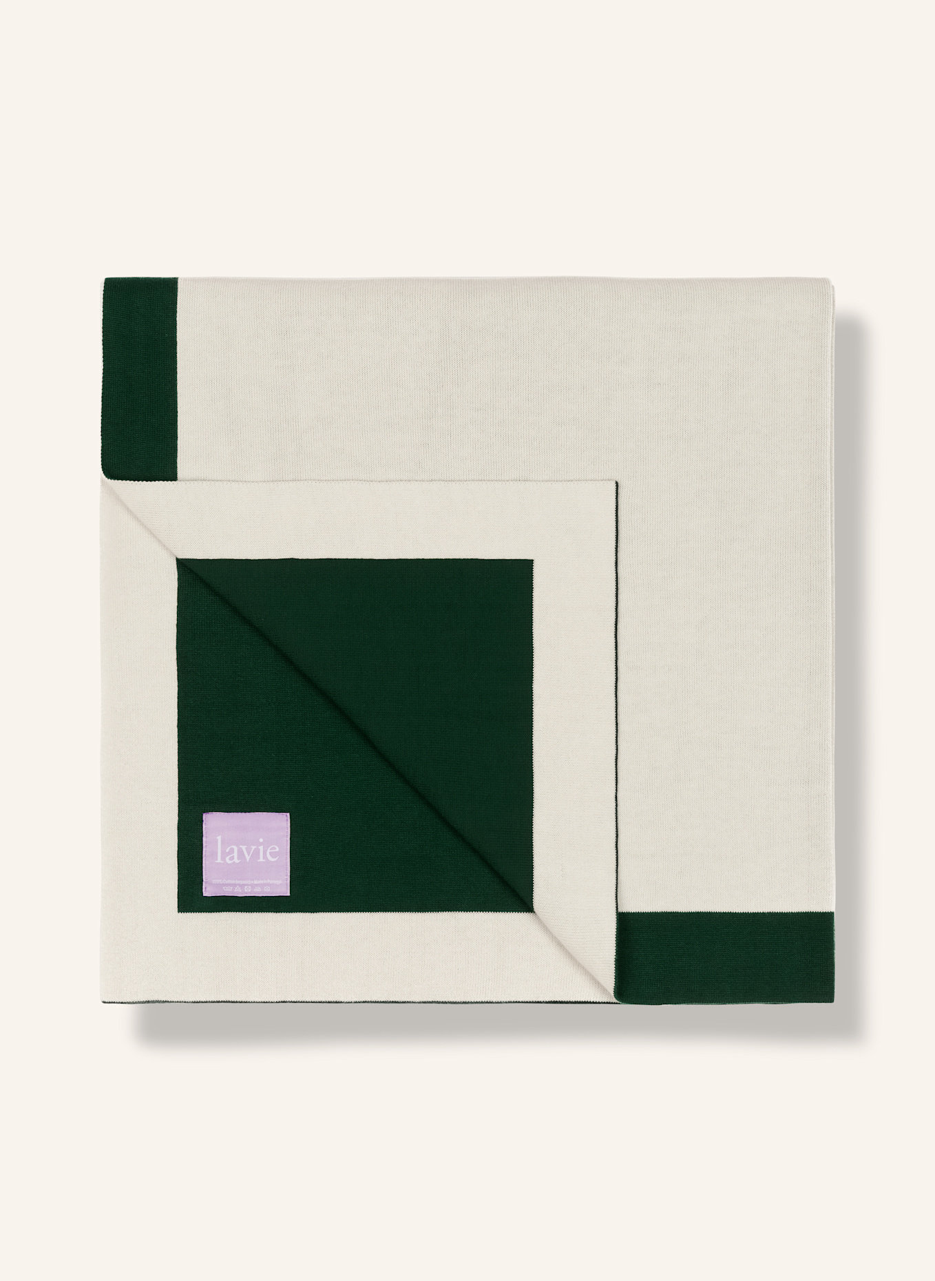 lavie Plaid LOLLA: DUNKELGRÜN/ BEIGE