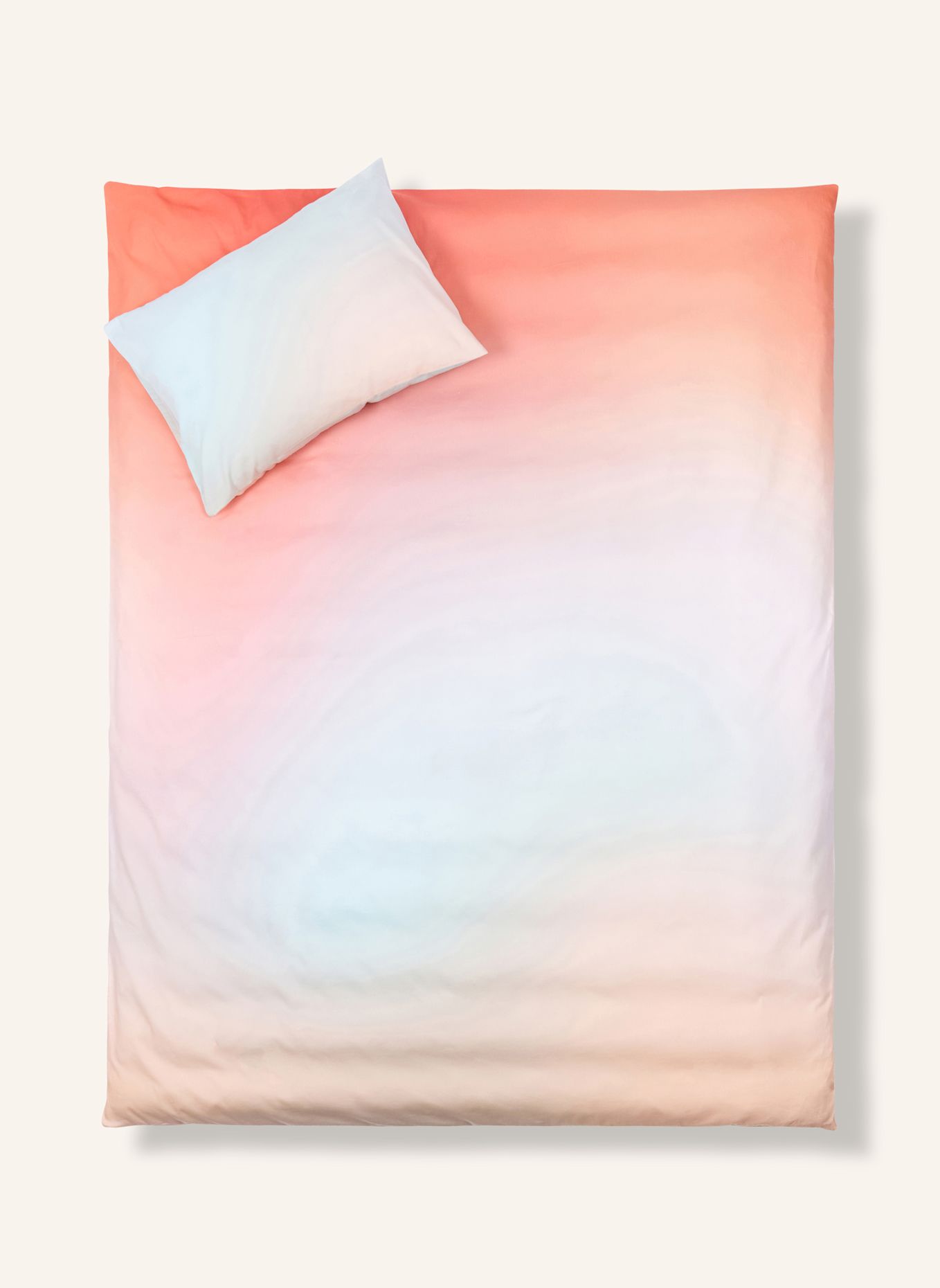 lavie Bettbezug PAUL: ORANGE / MINT