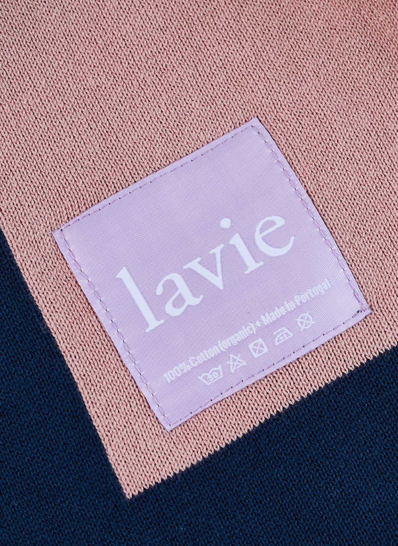 lavie Plaid LOLLA: ALTROSA/ DUNKELBLAU