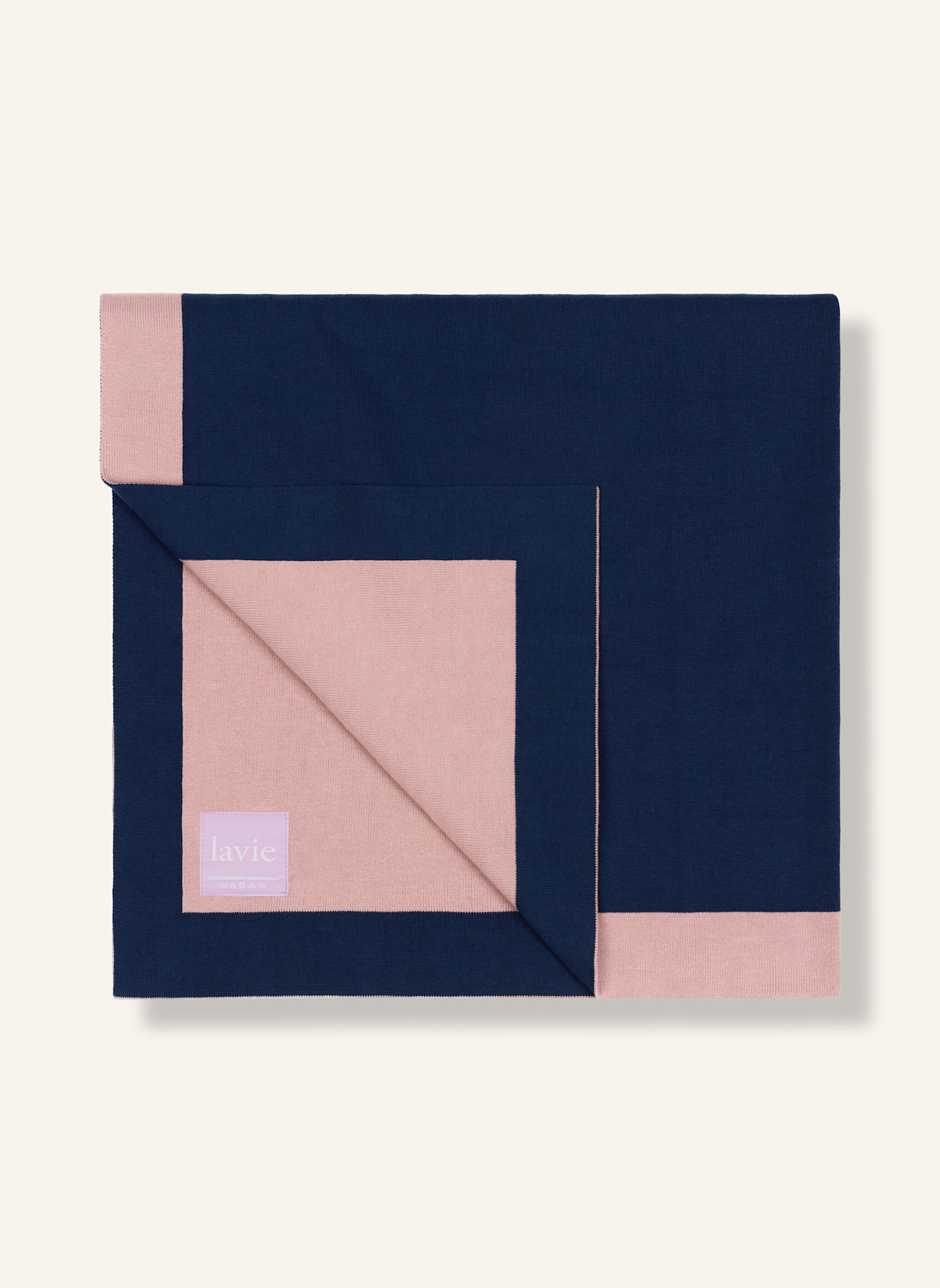 lavie Plaid LOLLA: ALTROSA/ DUNKELBLAU