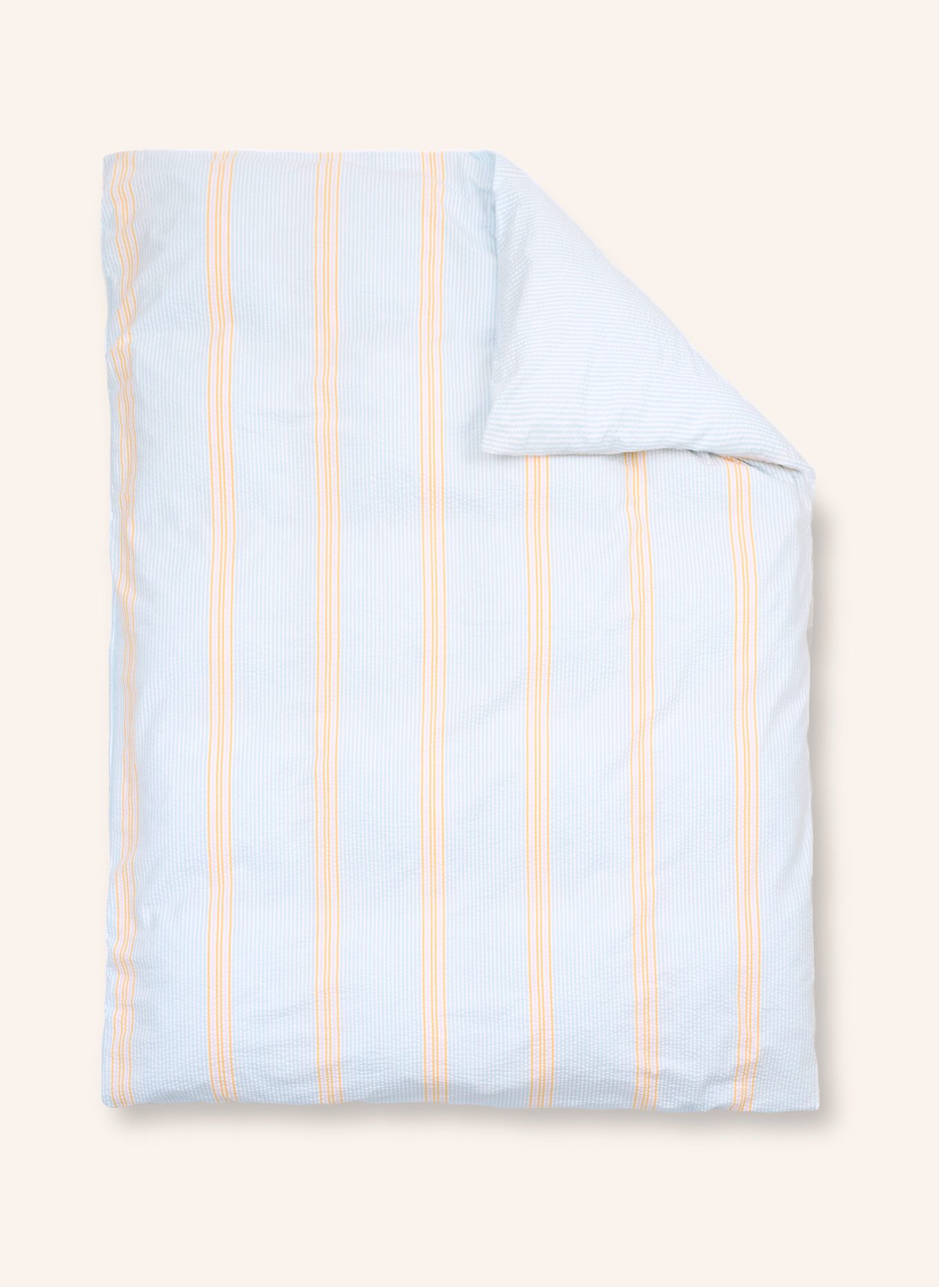 lavie Bettbezug EMIL: HELLBLAU/ HELLORANGE