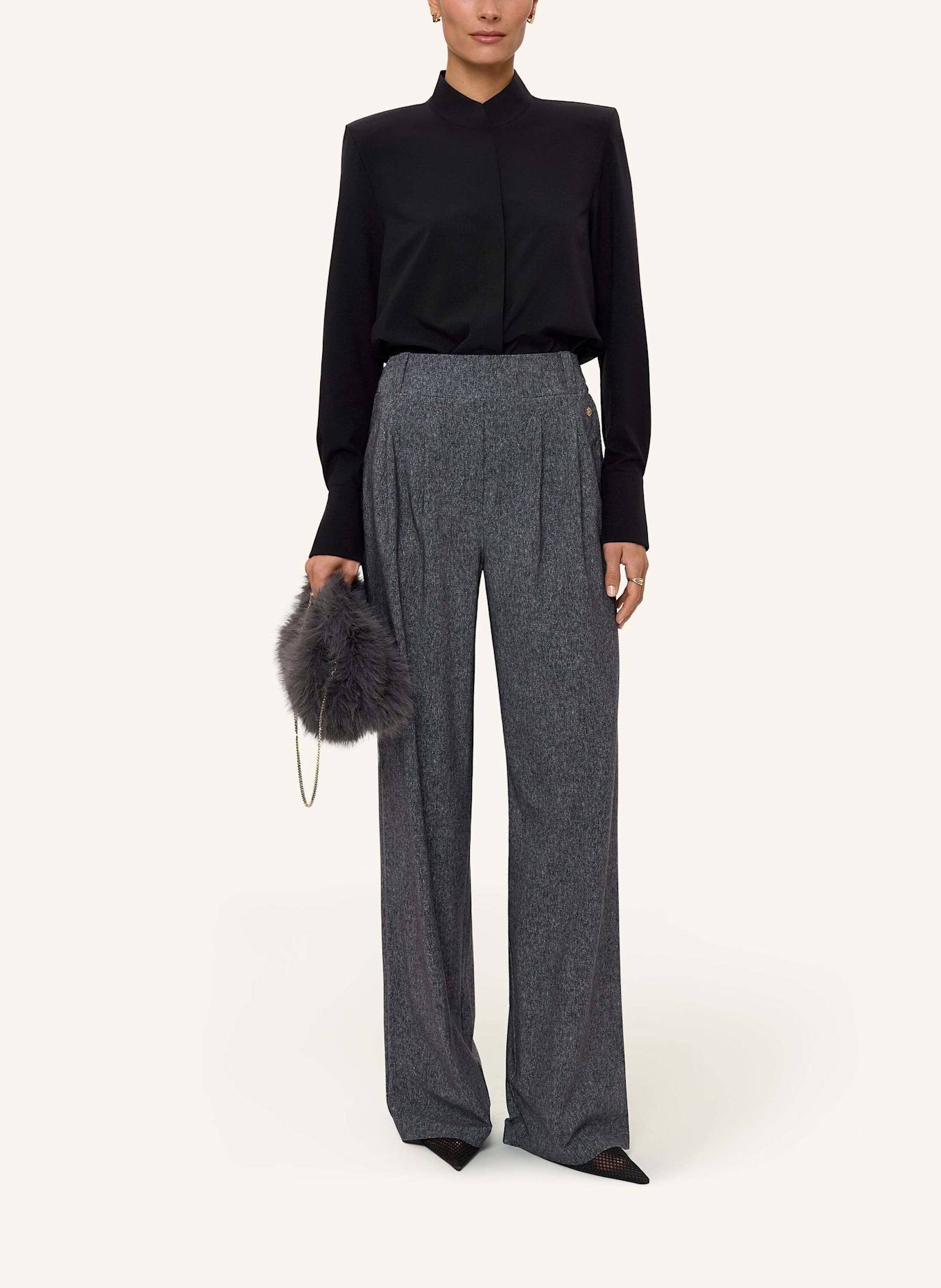 INA KESS Hose GEORGIANA STRETCH PANTS: GRÜN