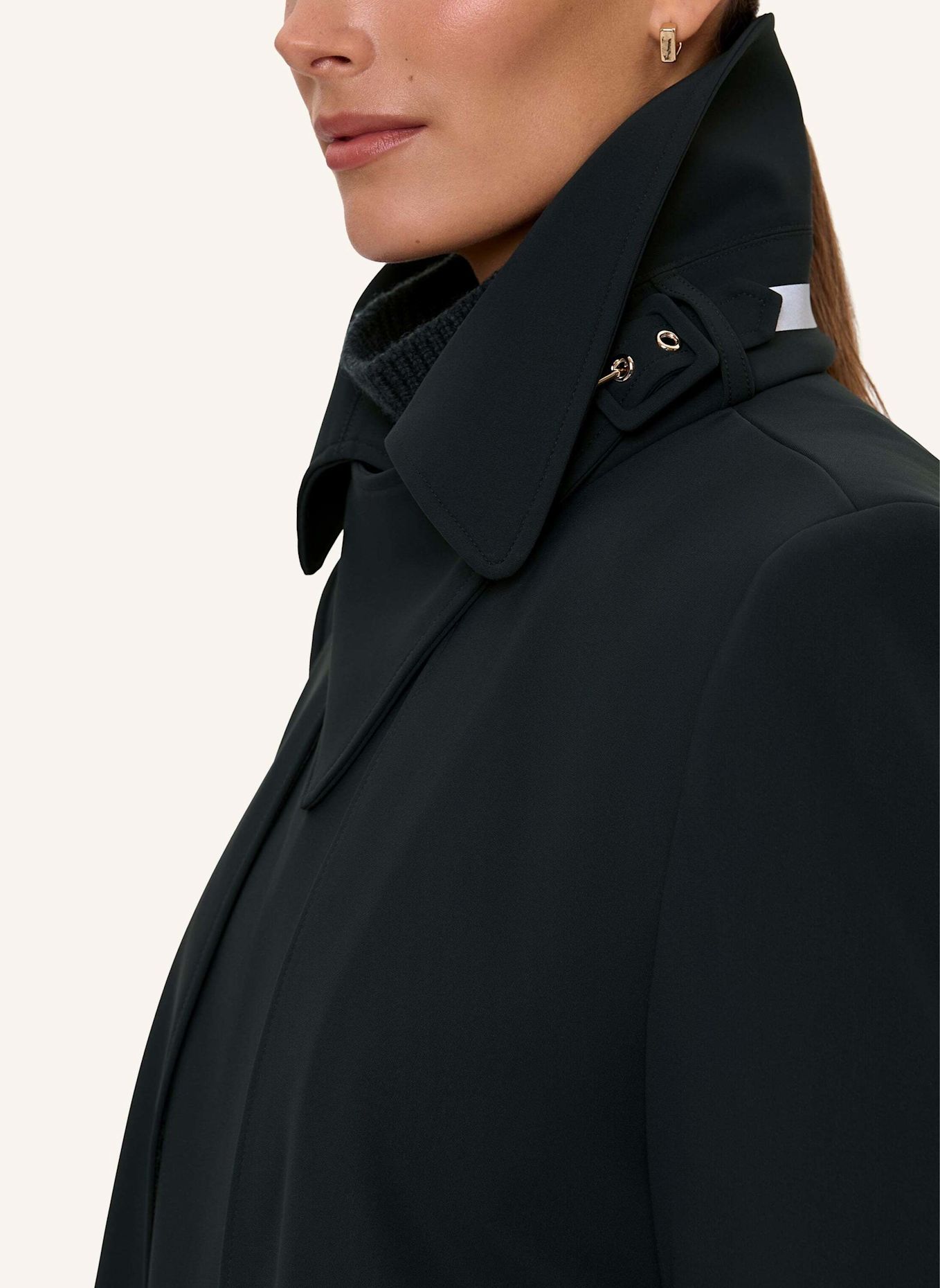 INA KESS Mantel DEVON TRENCH COAT: DUNKELGRÜN