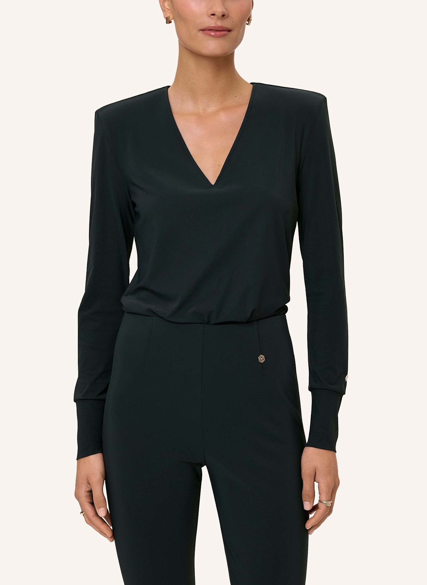 INA KESS Bluse MERENDA BLOUSE: DUNKELGRÜN