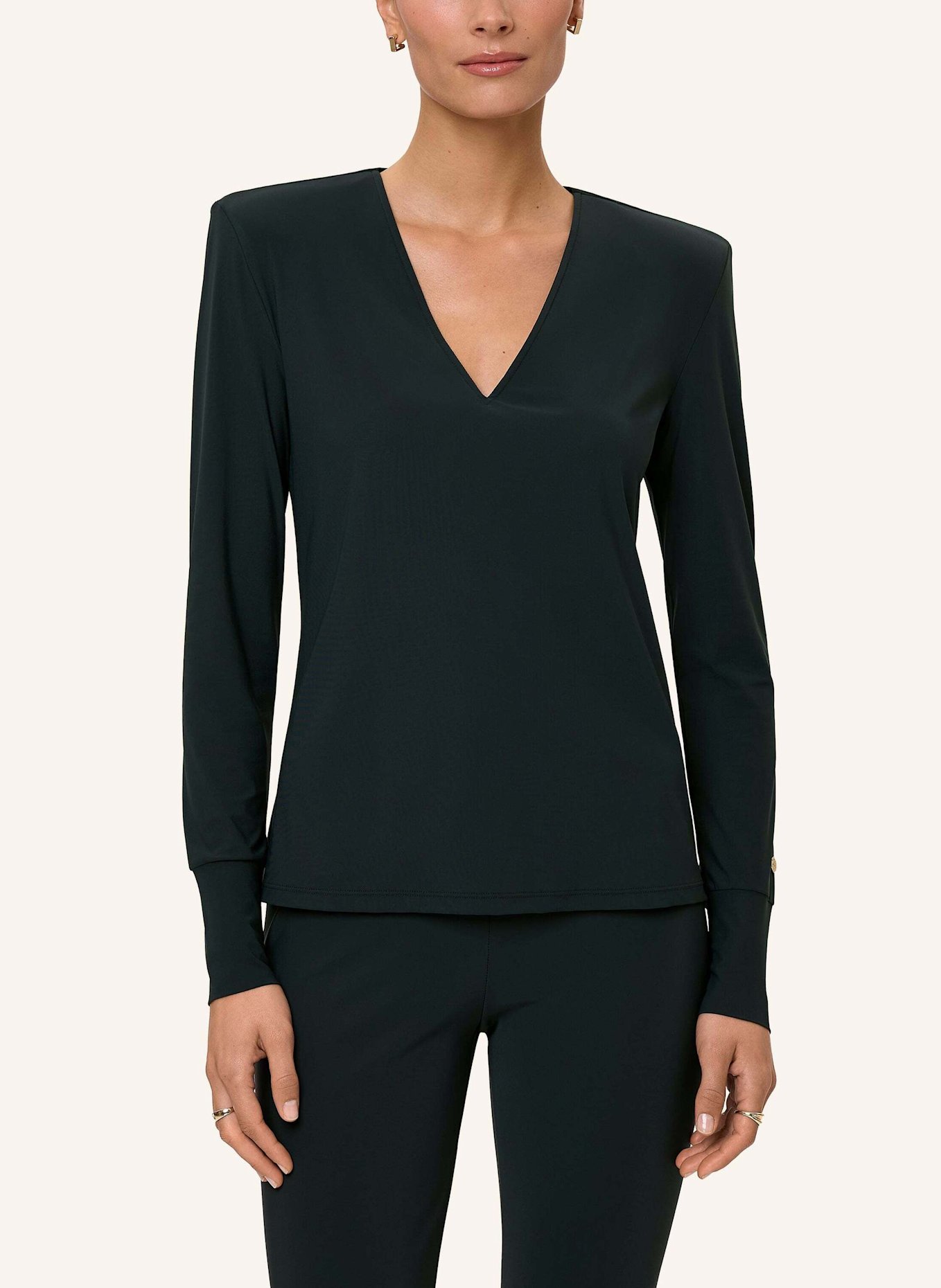 INA KESS Bluse MERENDA BLOUSE: DUNKELGRÜN