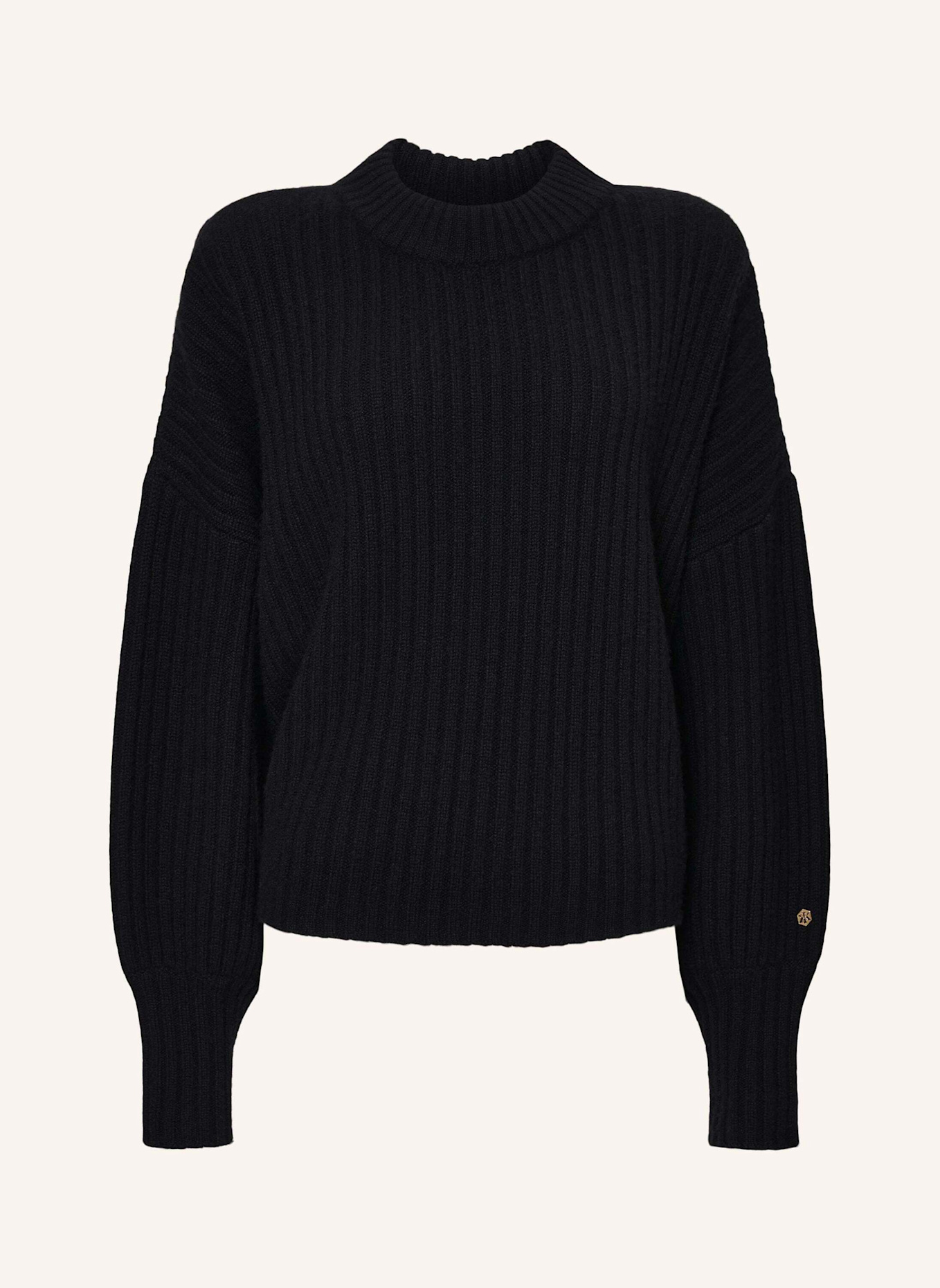 INA KESS Pullover AMURI CASHMERE SWEATER: SCHWARZ