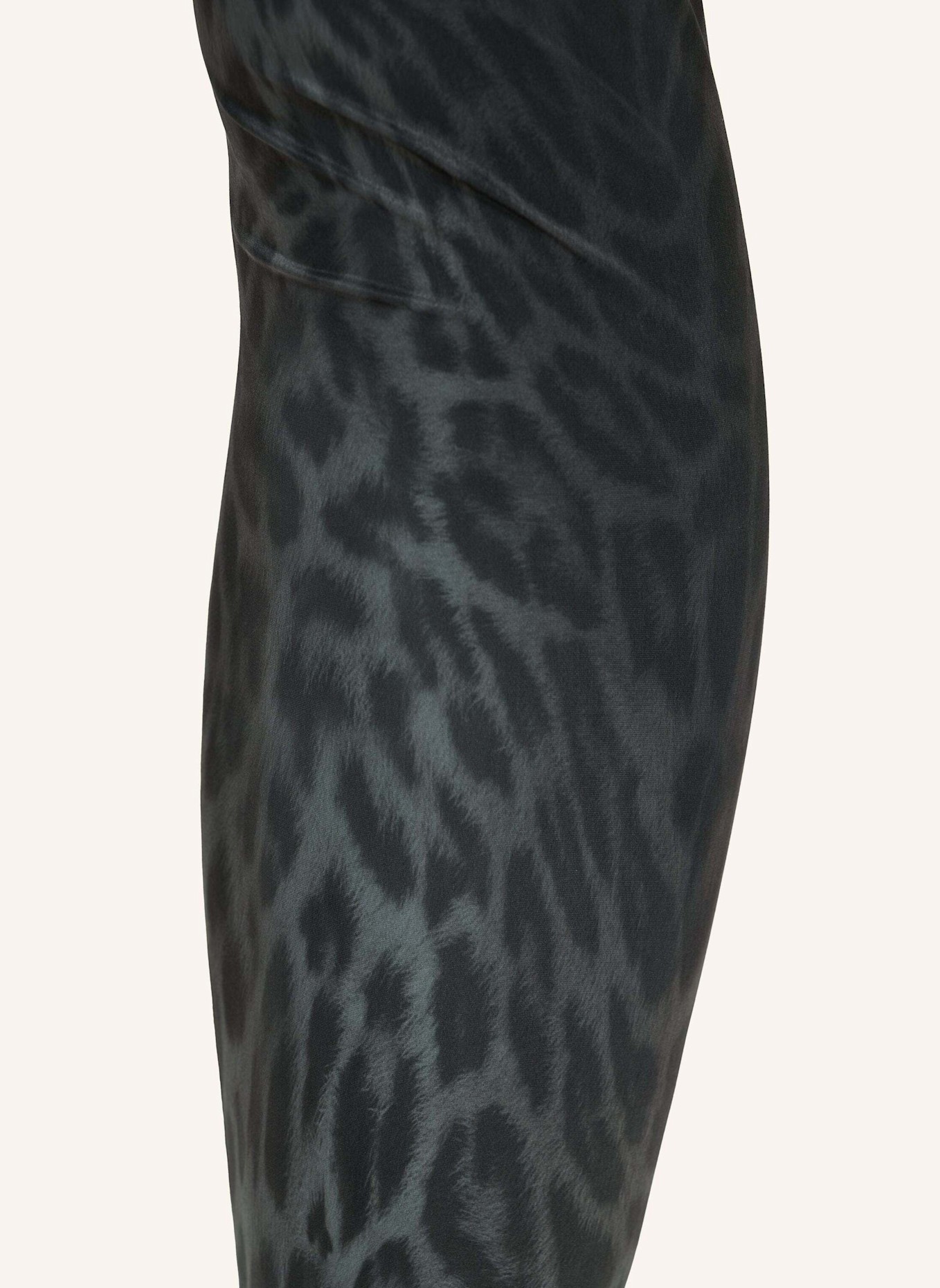 INA KESS Hose LEOPARDI PRINT PANTS: DUNKELGRÜN