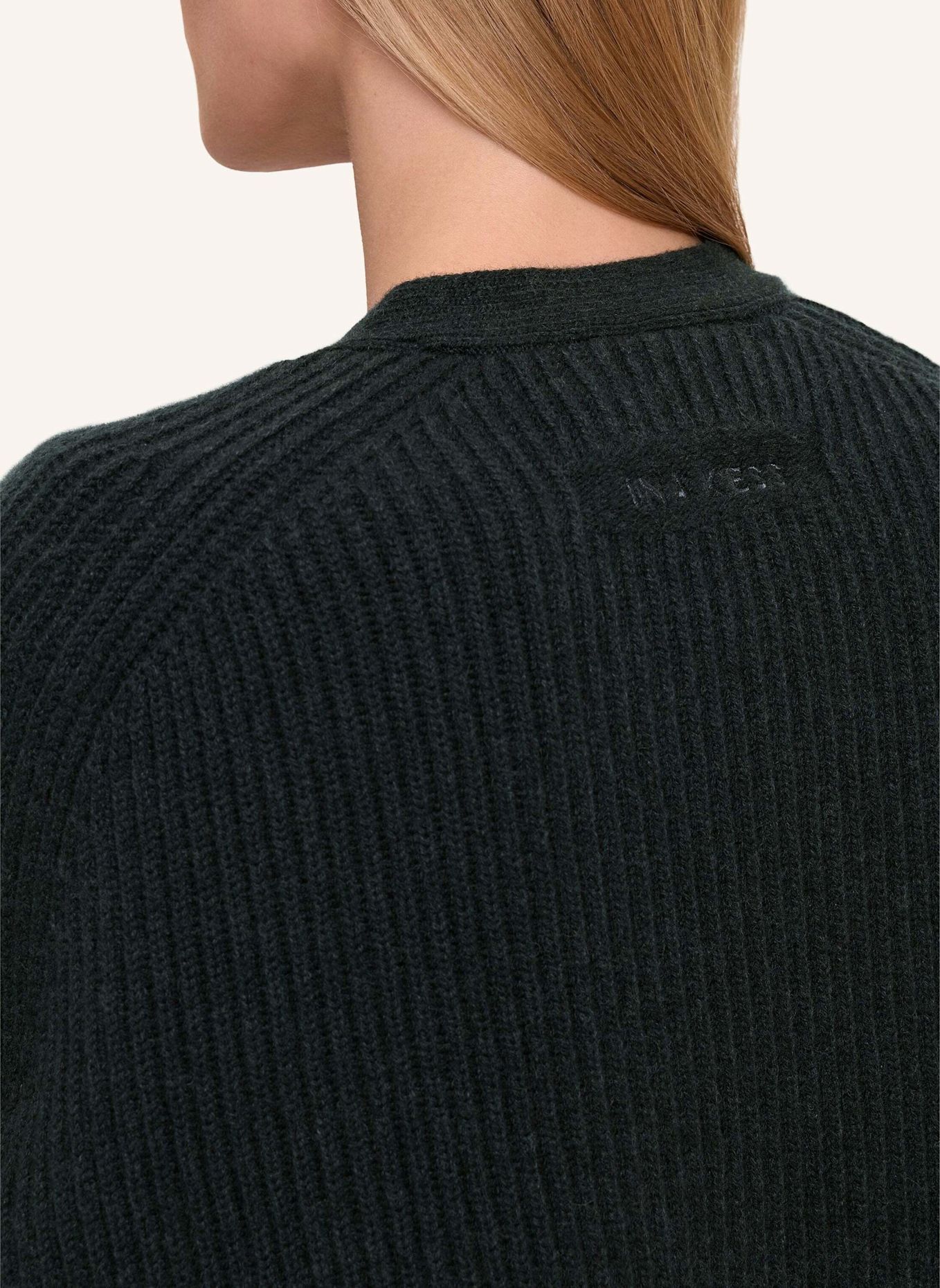 INA KESS Cardigan ESSENSA CARDIGAN: DUNKELGRÜN