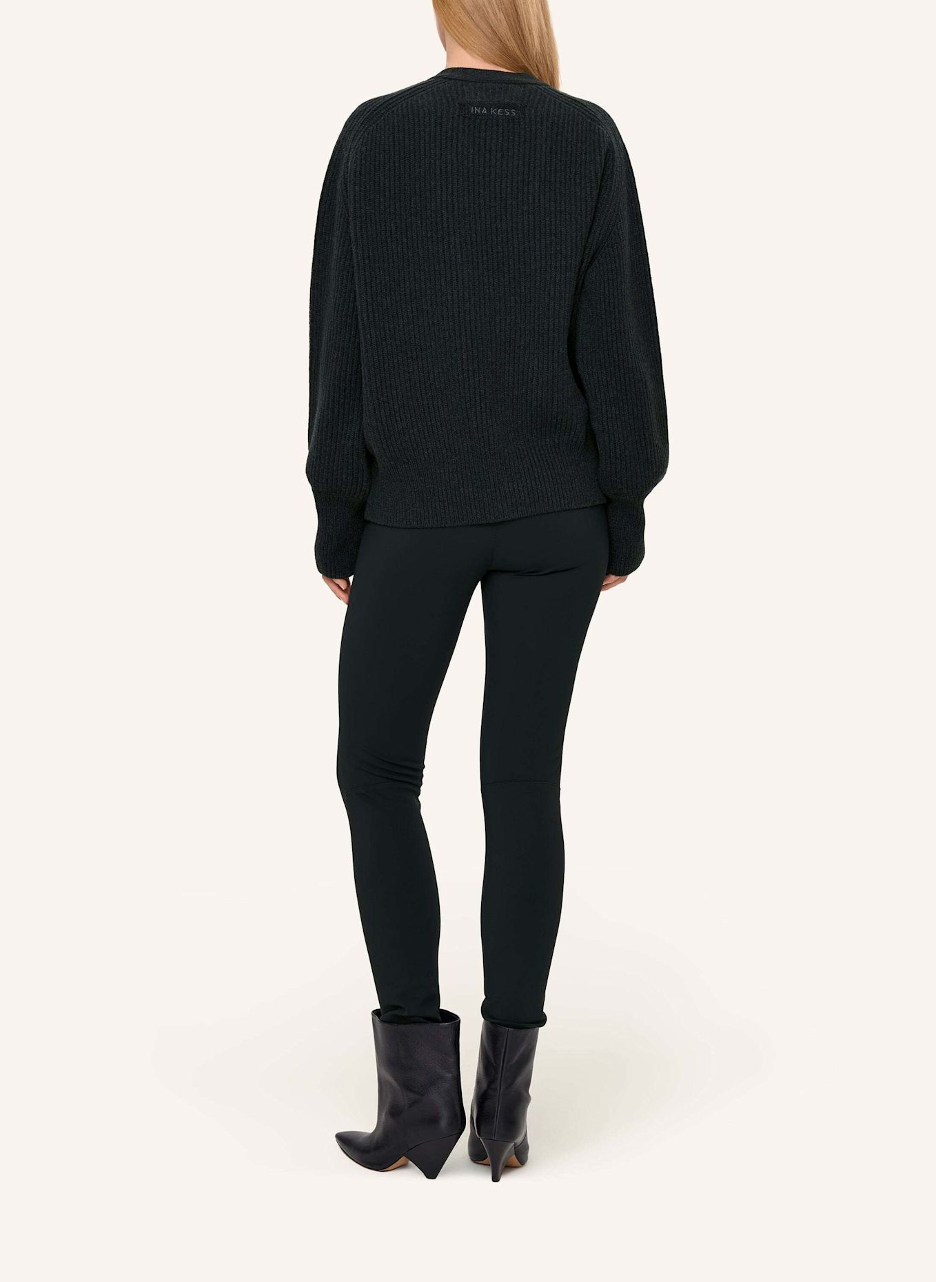INA KESS Cardigan ESSENSA CARDIGAN: DUNKELGRÜN