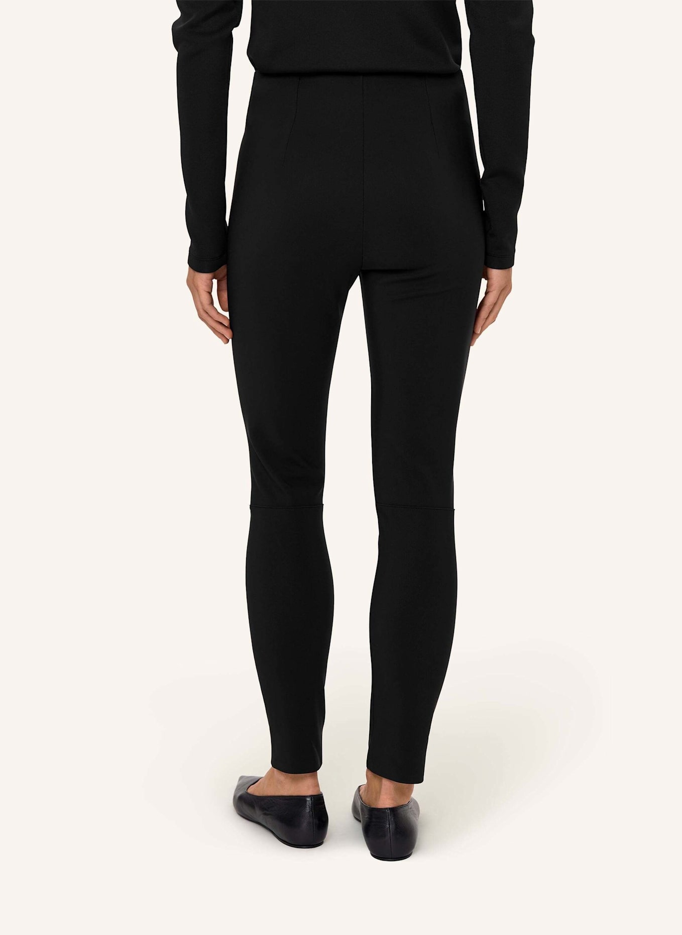 INA KESS Hose FINA STRETCH PANTS: SCHWARZ