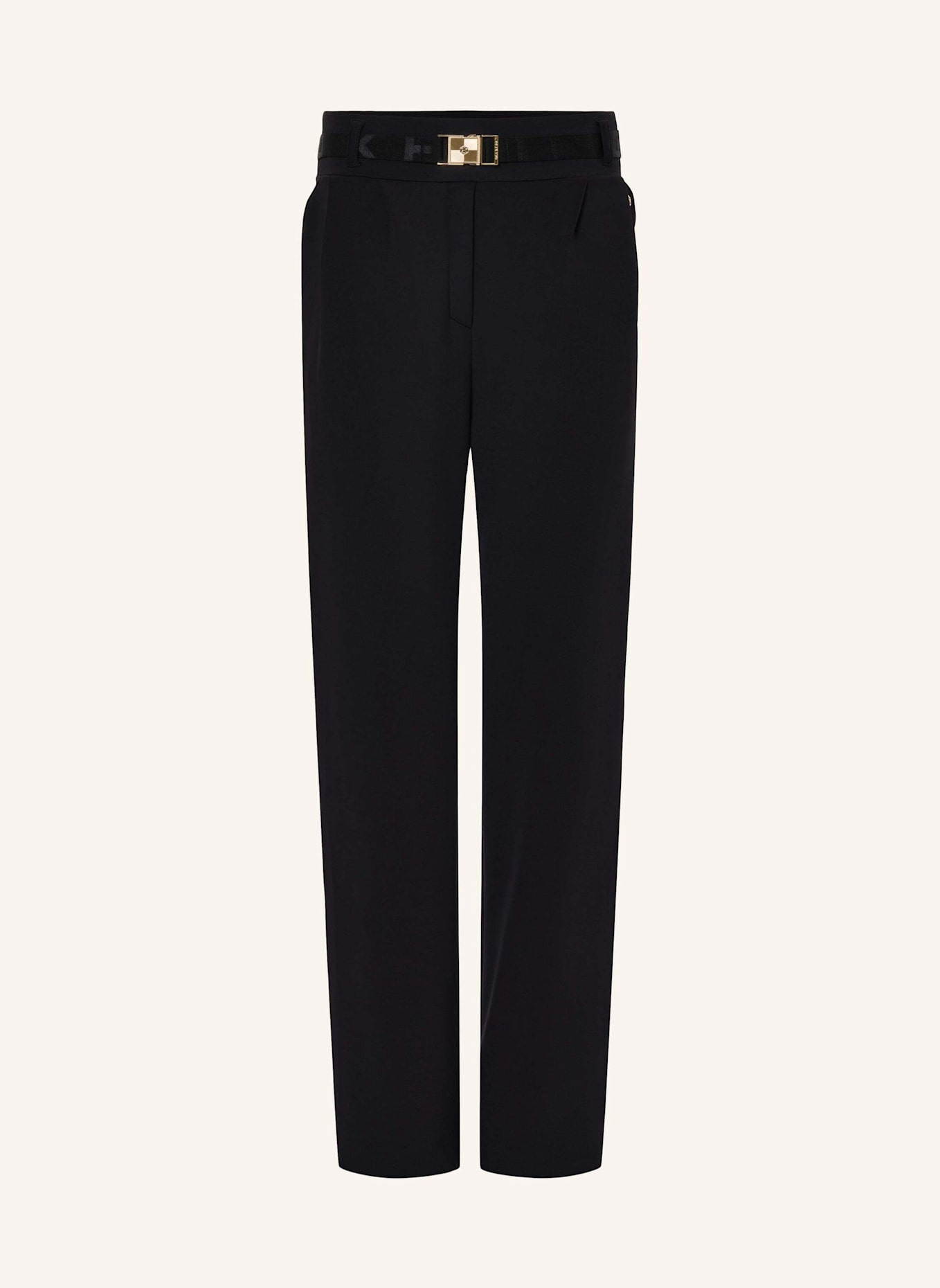 INA KESS Hose SICANI STRETCH PANT: SCHWARZ