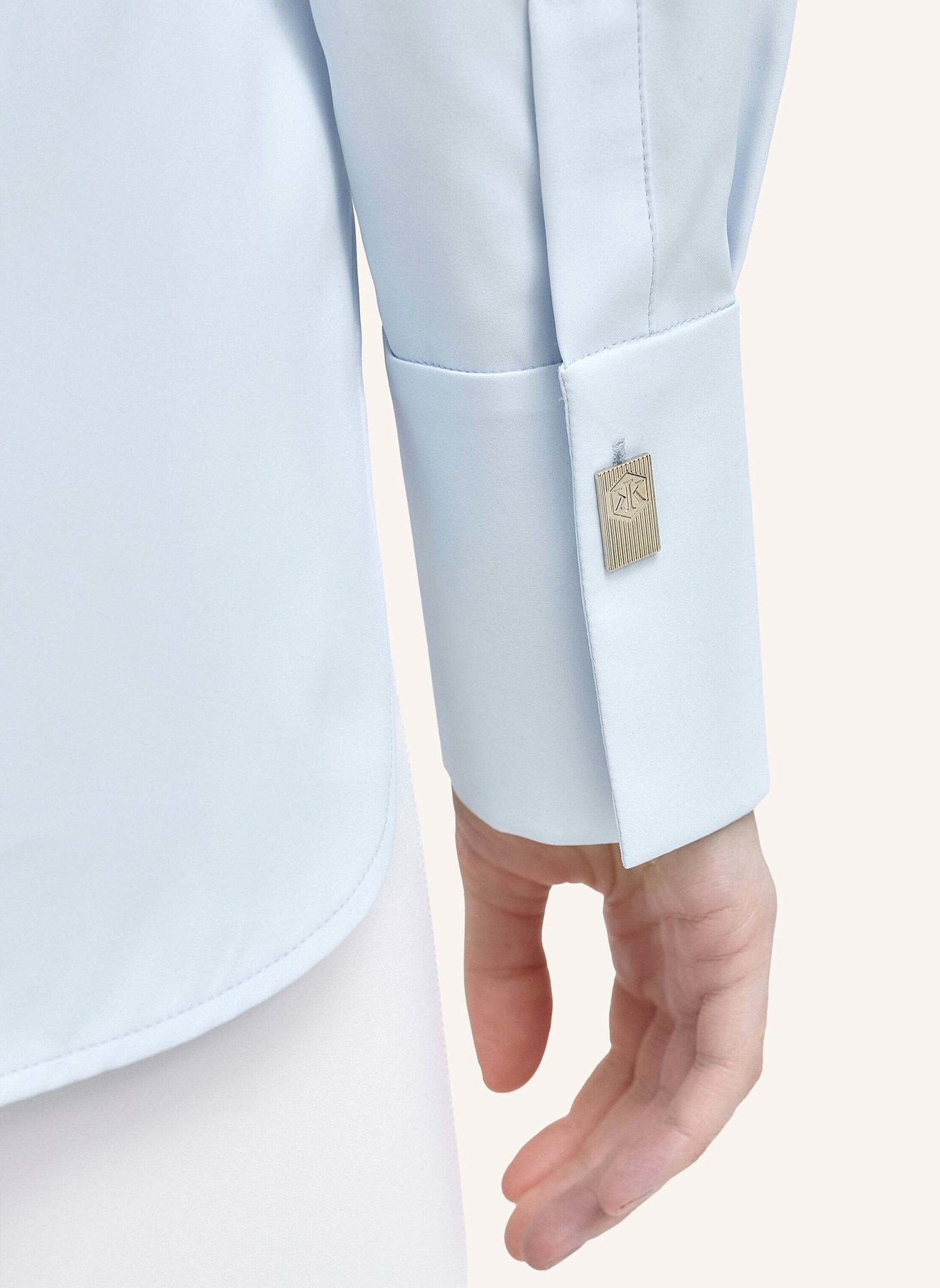 INA KESS Hemdbluse ORLOV SHIRT: HELLBLAU