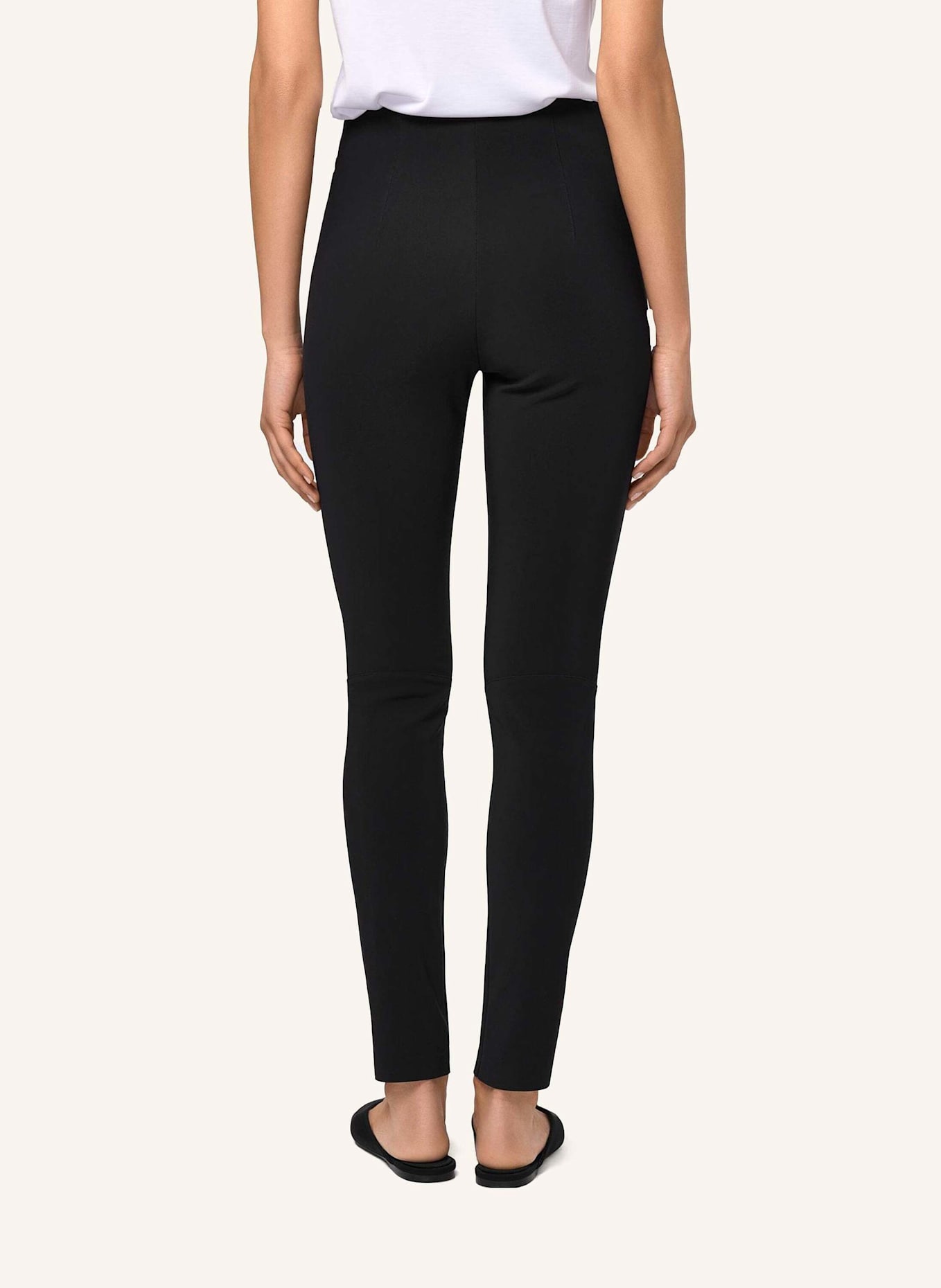 INA KESS Hose ELLA STRETCH PANTS: SCHWARZ