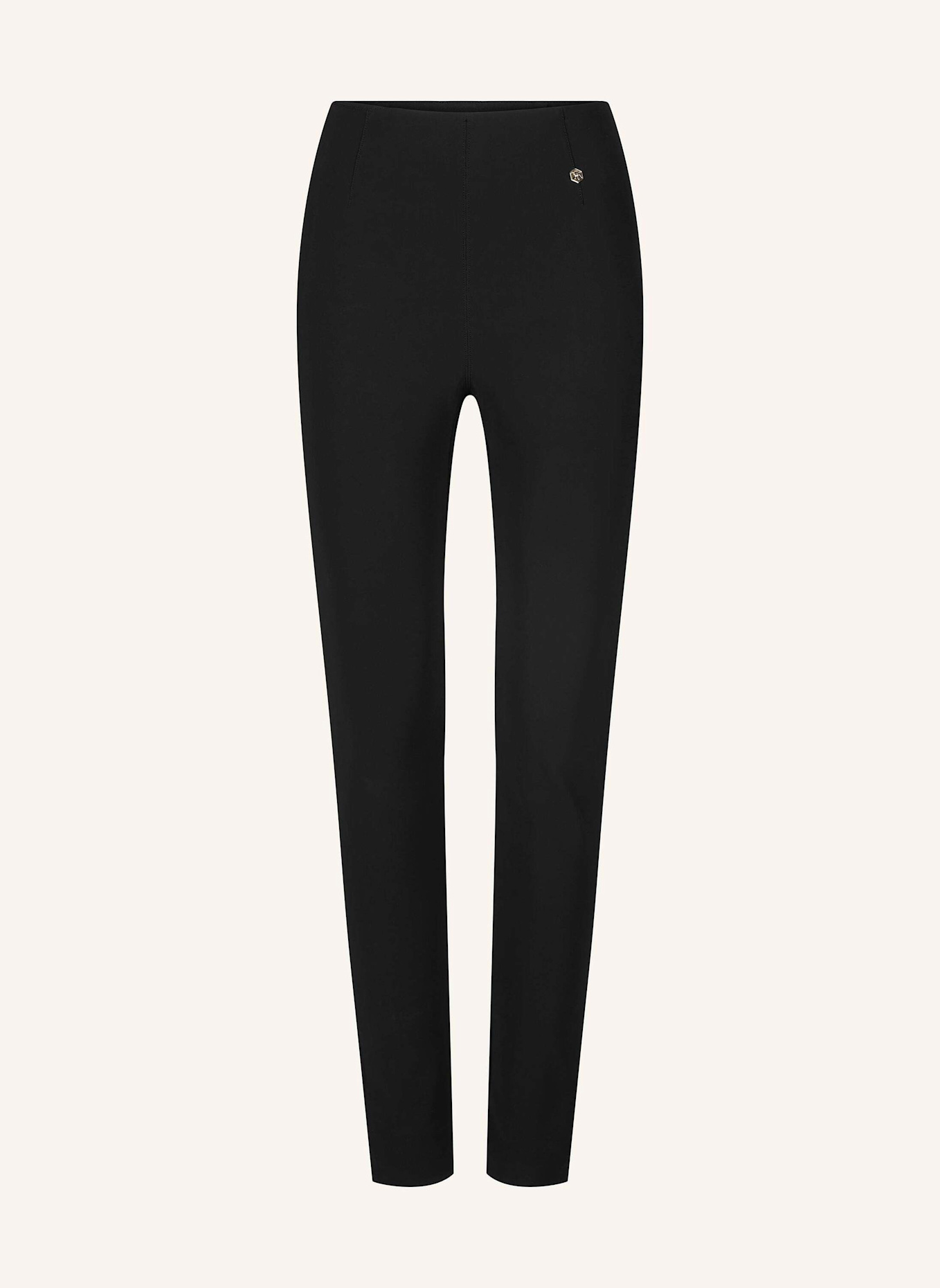 INA KESS Hose ELLA STRETCH PANTS: SCHWARZ