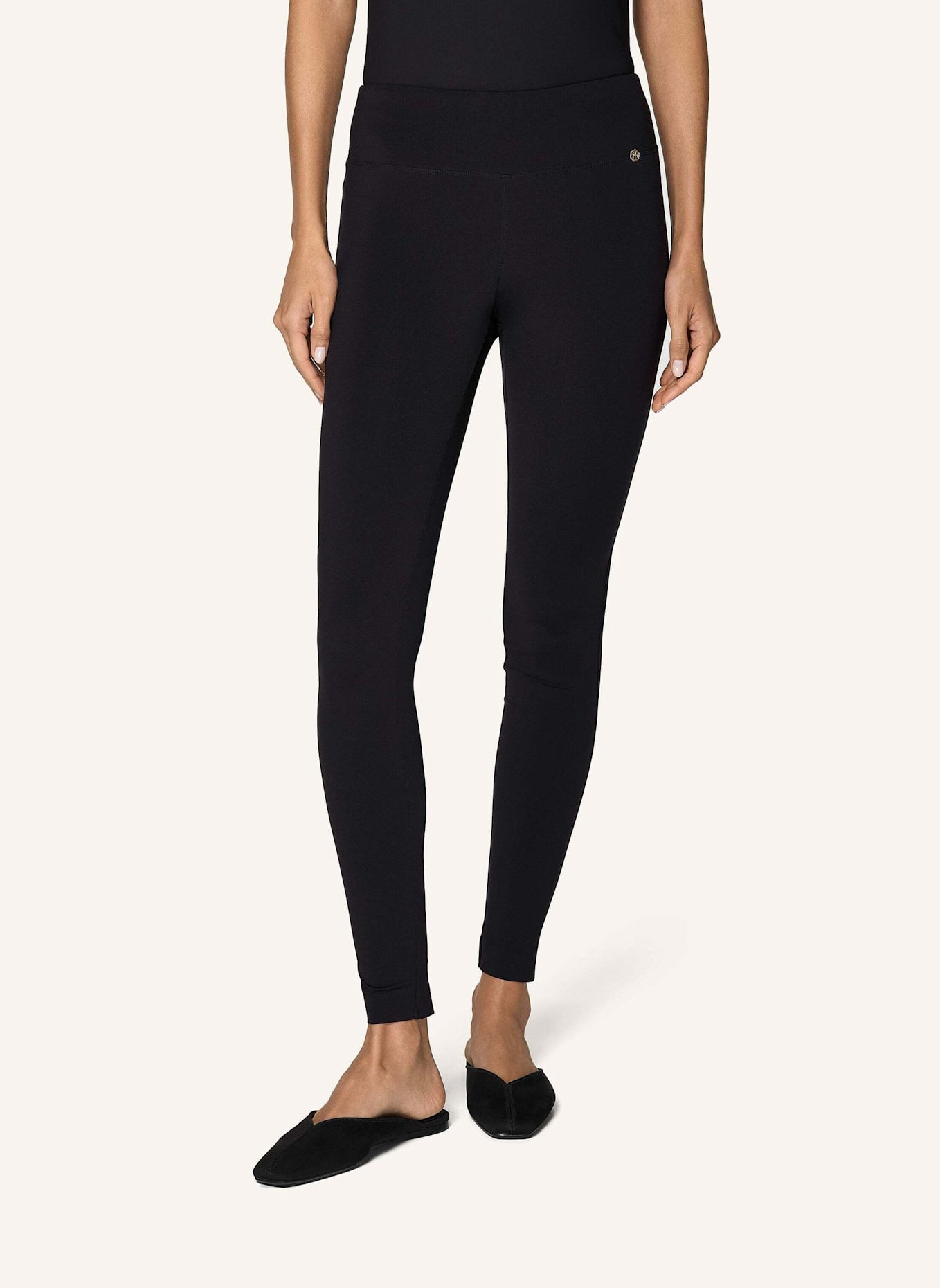 INA KESS Hose LALUCE PANTS: SCHWARZ