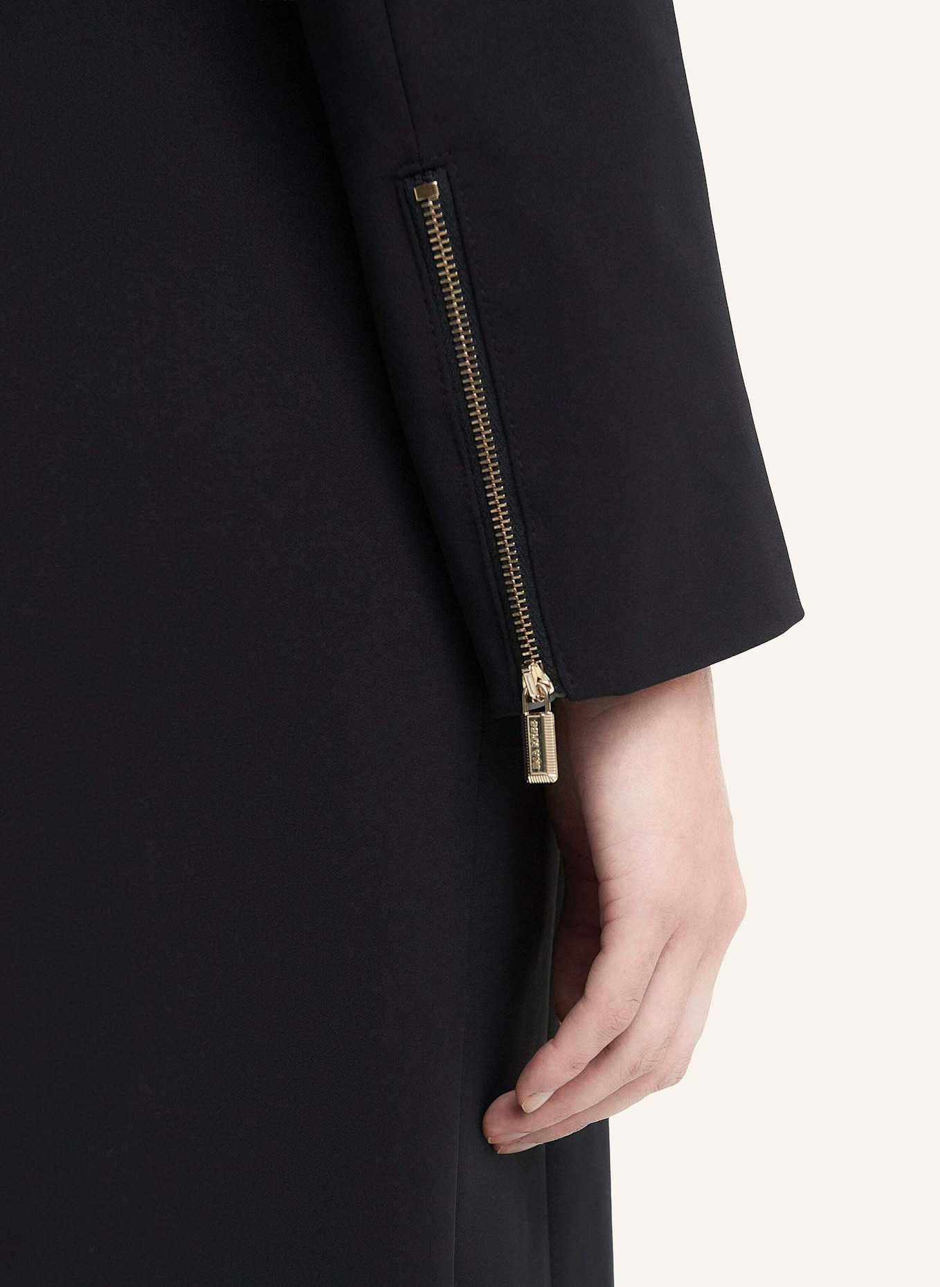 INA KESS Mantel PONTIFEX COAT: SCHWARZ