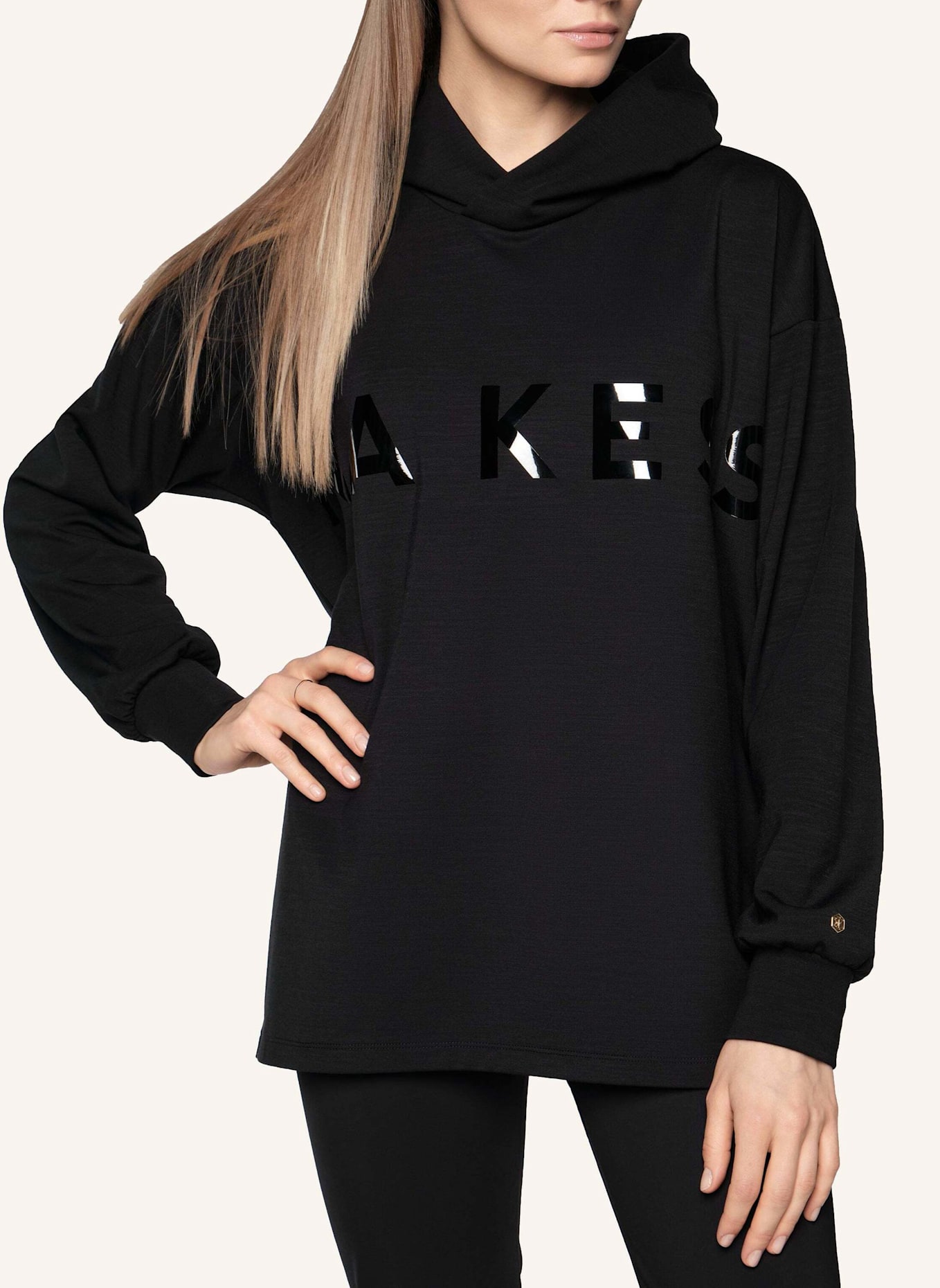 INA KESS Pullover SPIRIT SWEATER: SCHWARZ