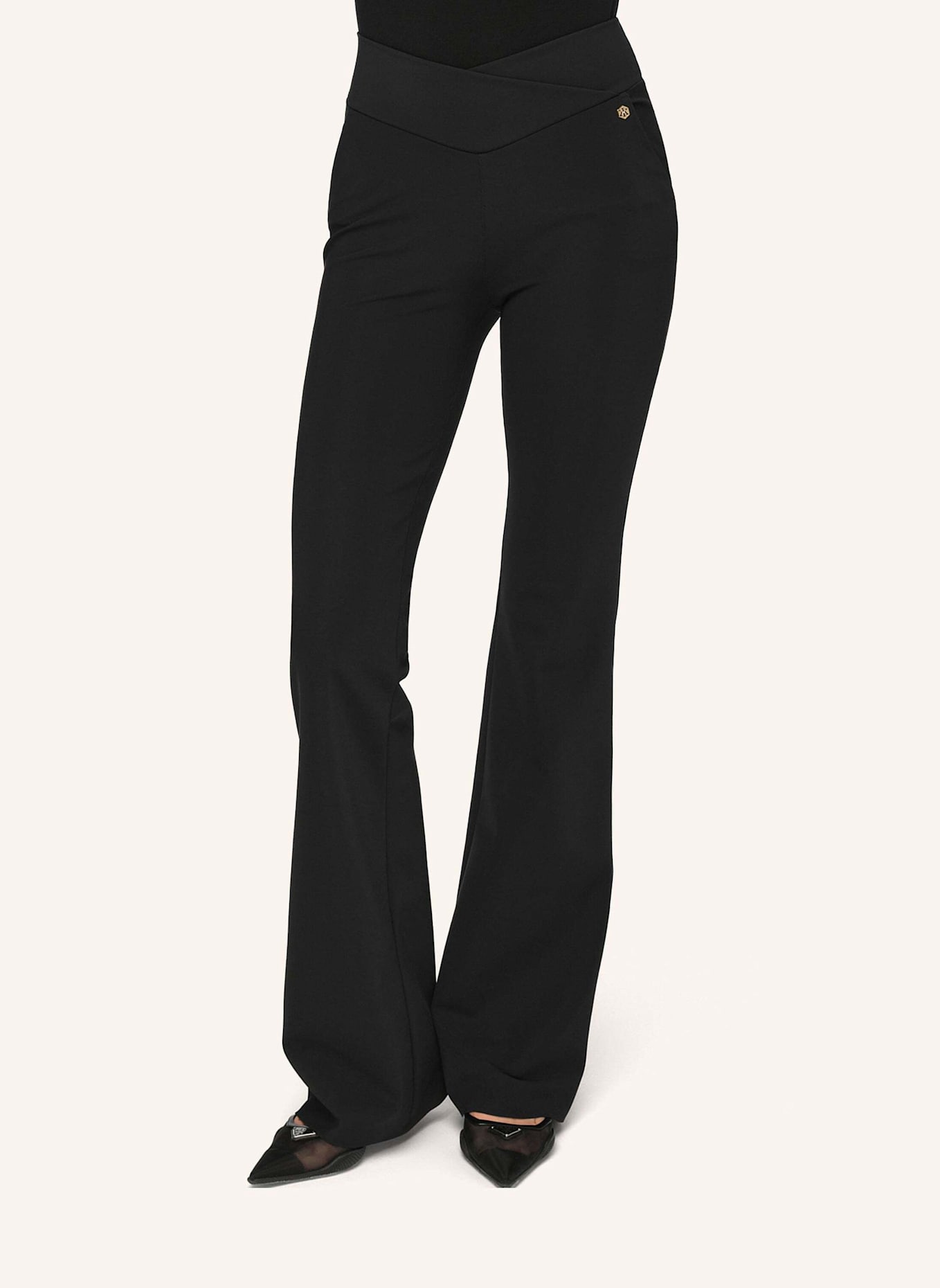 INA KESS Hose MASSARI PANTS: SCHWARZ