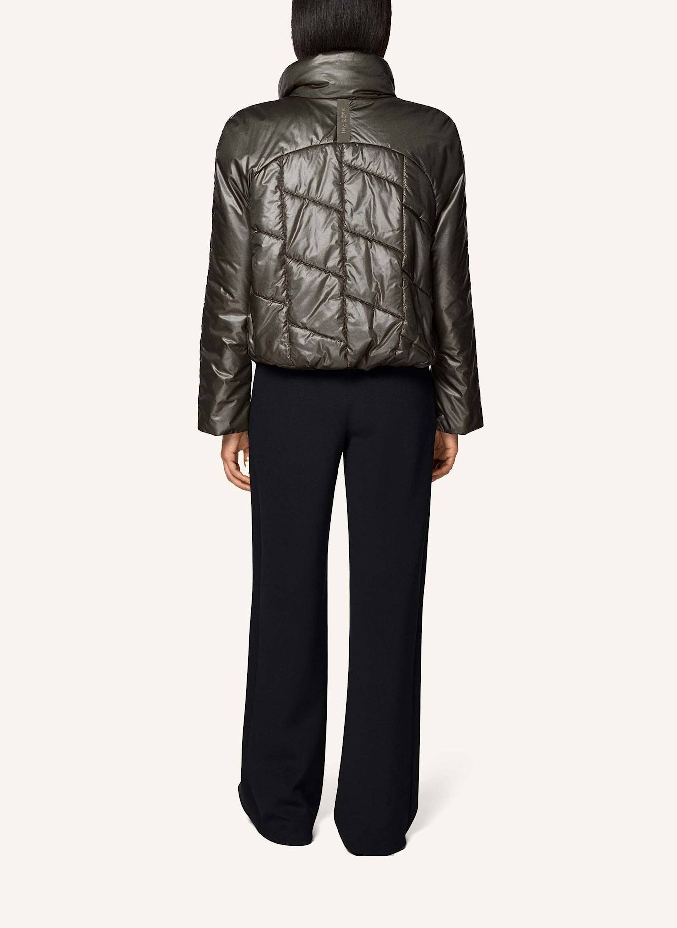 INA KESS Jacke XIRA JACKET: GRÜN/ GRAU