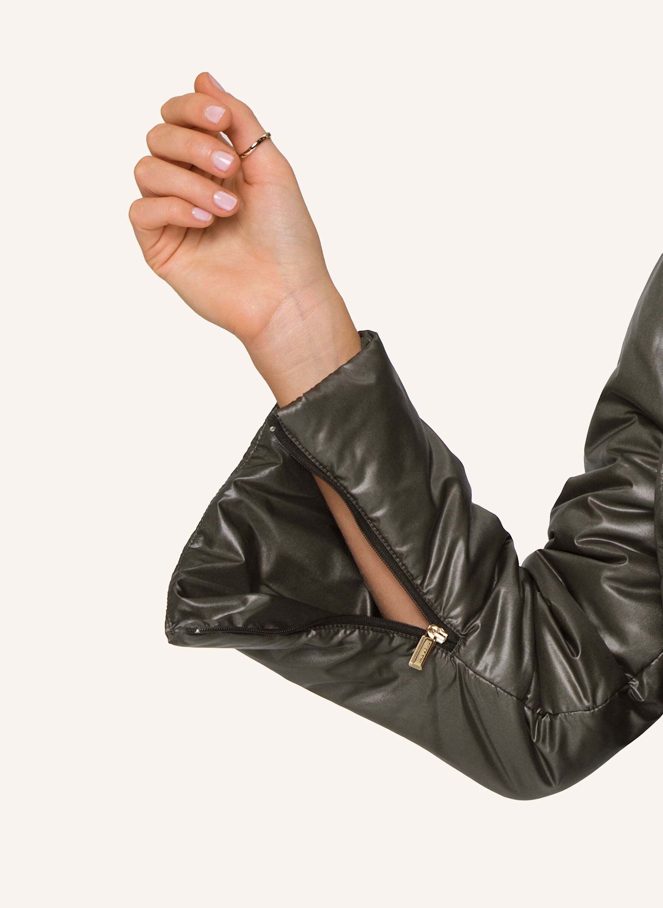 INA KESS Jacke XIRA JACKET: GRÜN/ GRAU