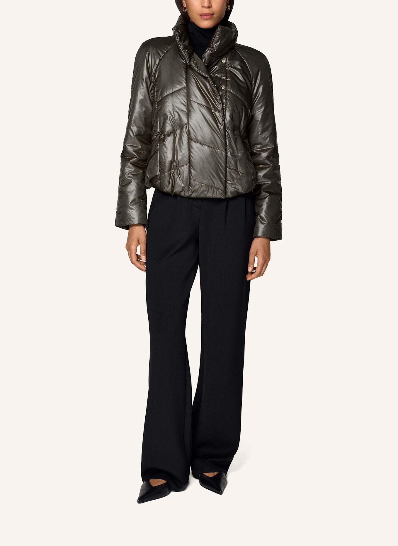 INA KESS Jacke XIRA JACKET: GRÜN/ GRAU