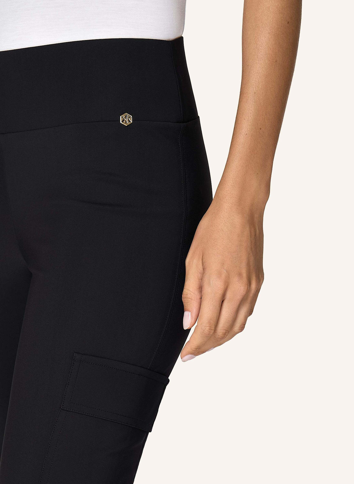 INA KESS Hose TRAVAGO STRETCH Pants: SCHWARZ