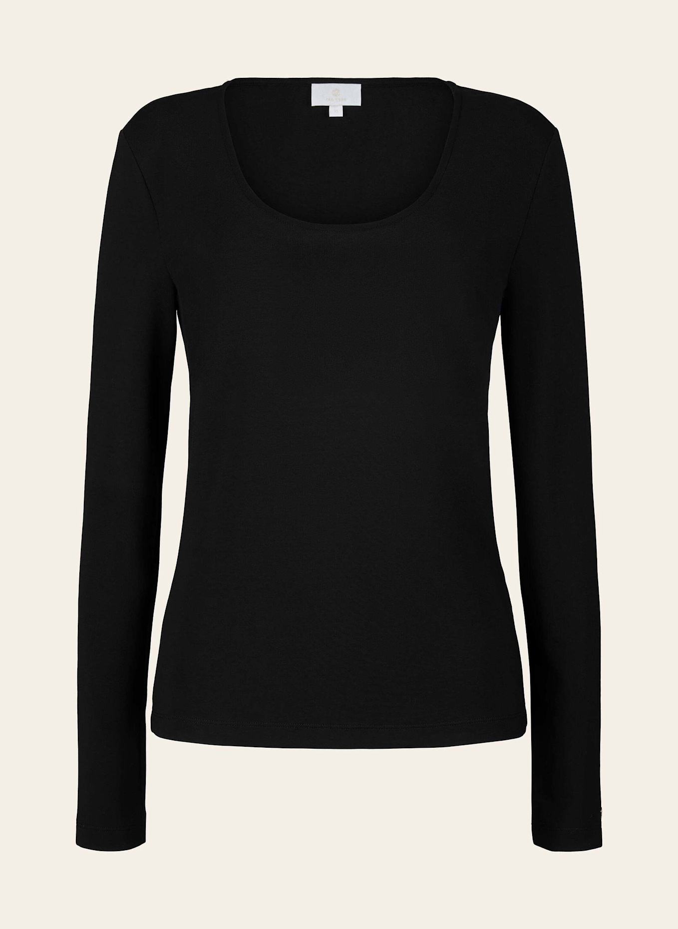 INA KESS Top VOLIA TOP: SCHWARZ