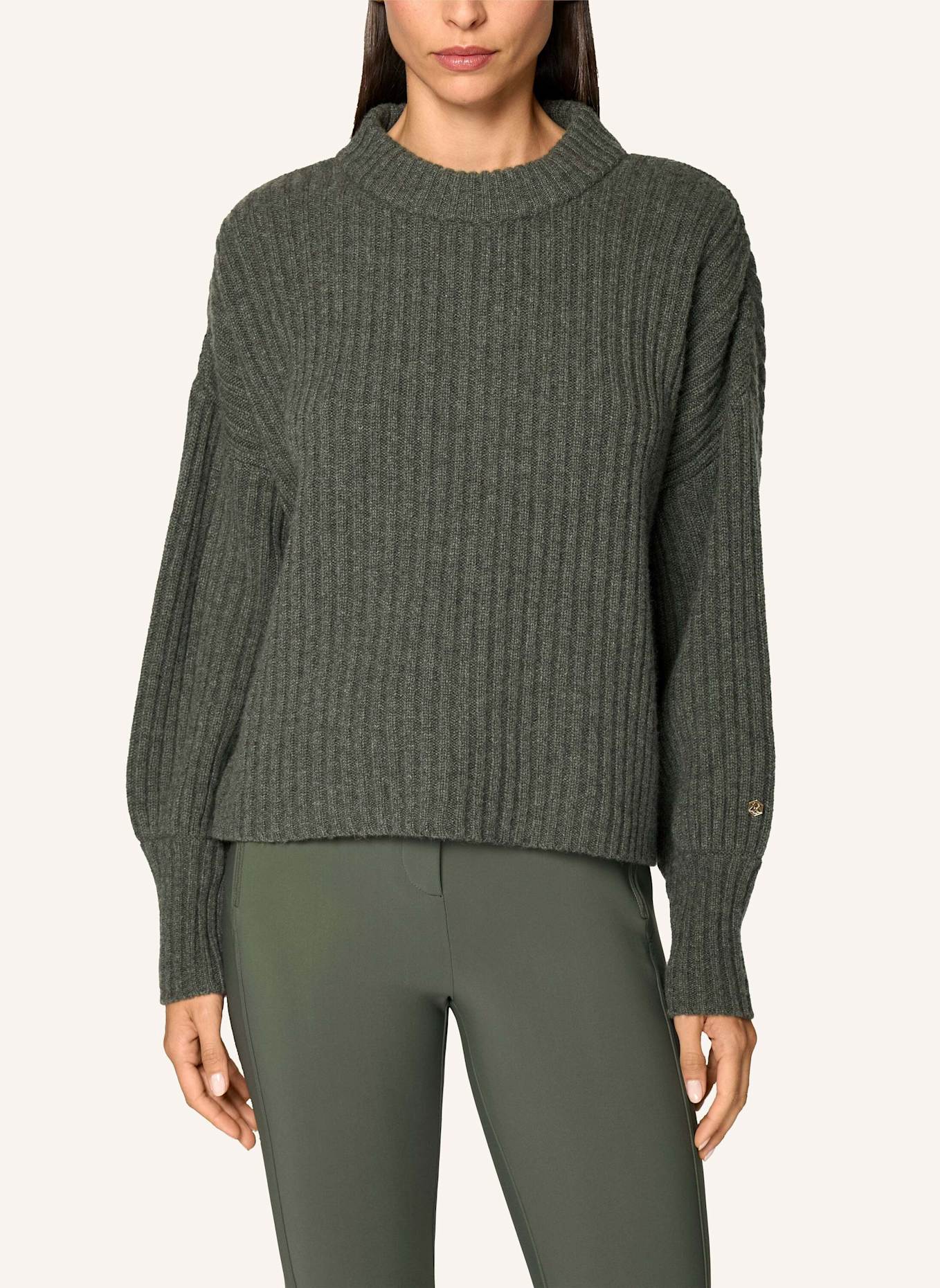 INA KESS Pullover AMURI CASHMERE SWEATER: GRÜN