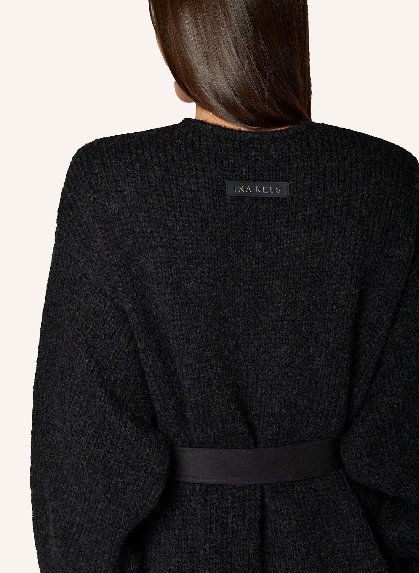 INA KESS Cardigan CANOLO CARDIGAN: SCHWARZ