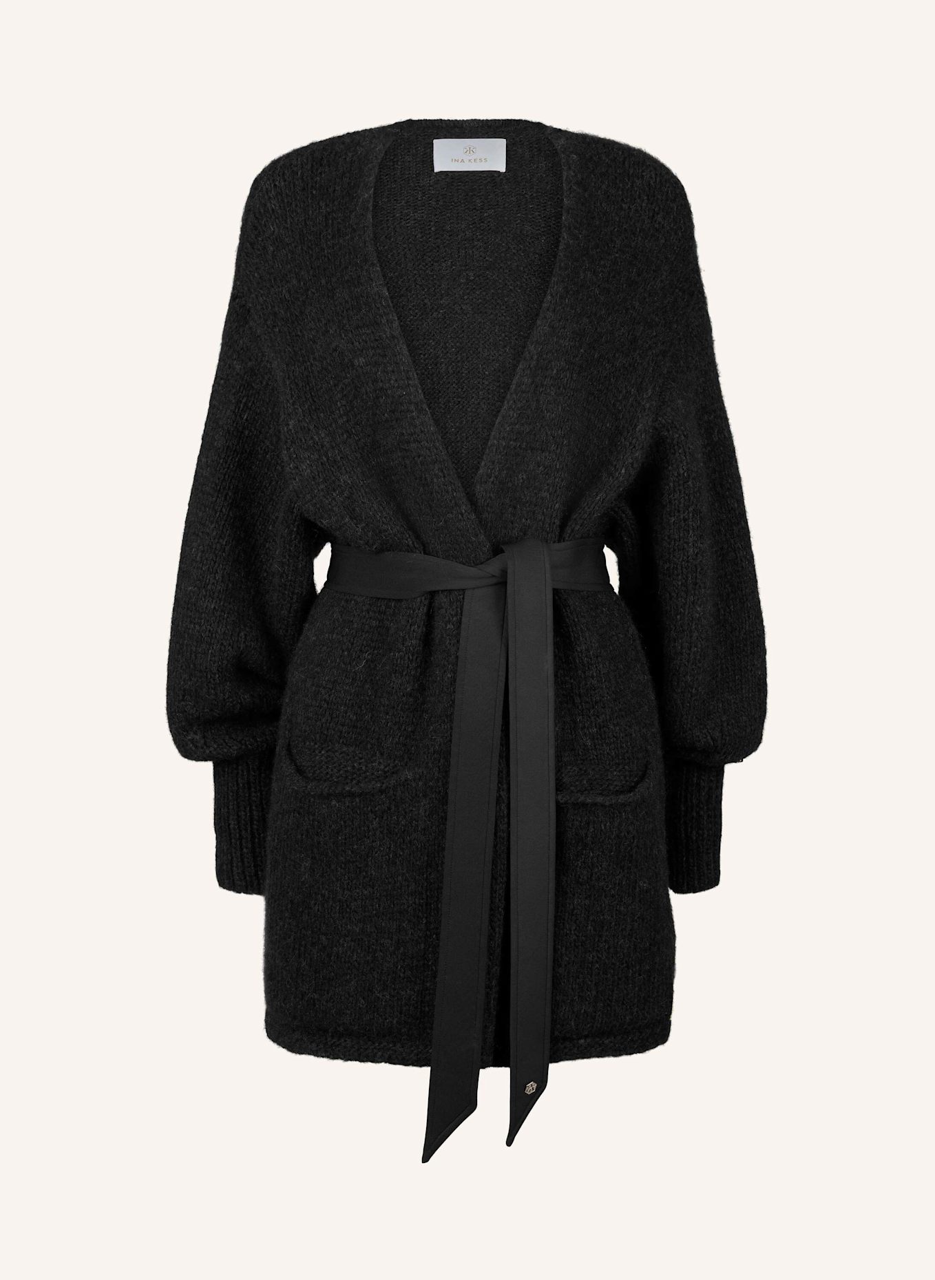 INA KESS Cardigan CANOLO CARDIGAN: SCHWARZ