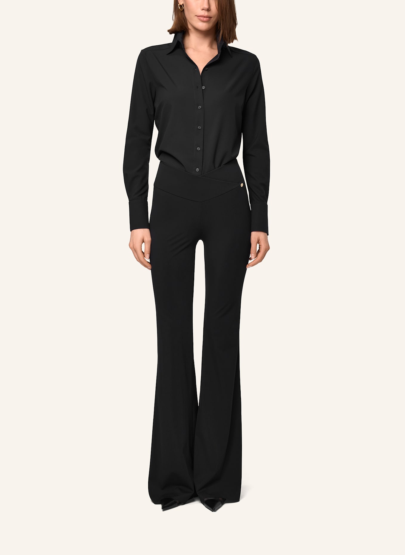 INA KESS Hose CARRA PANTS: SCHWARZ