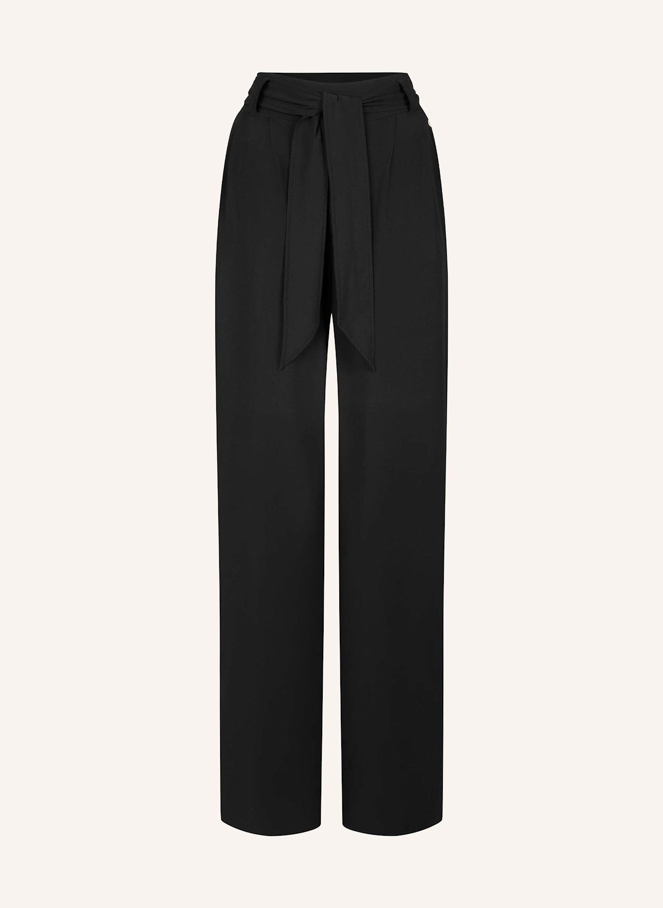 INA KESS Hose LISCIA STRETCH PANTS: SCHWARZ