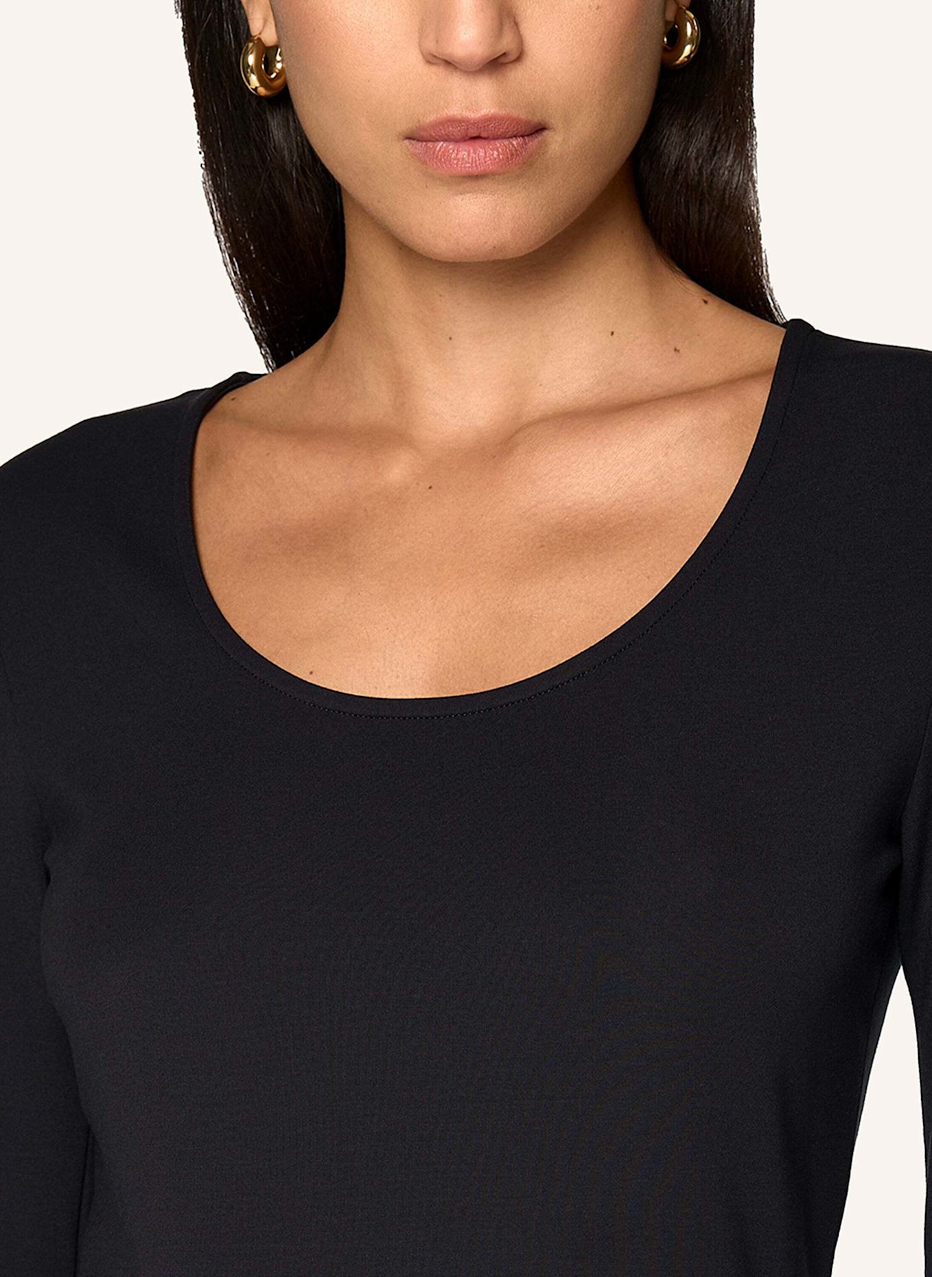 INA KESS Top VOLIA TOP: SCHWARZ