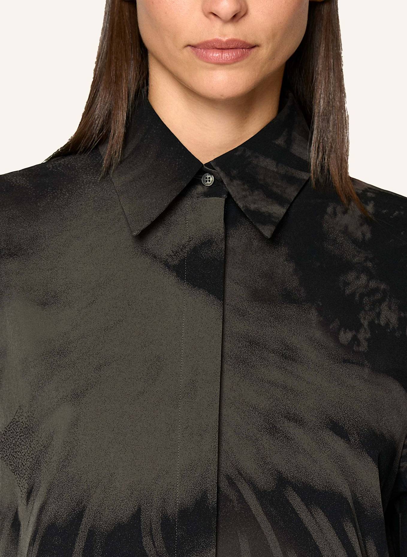 INA KESS Bluse FELIS BLOUSE: SCHWARZ/ BRAUN