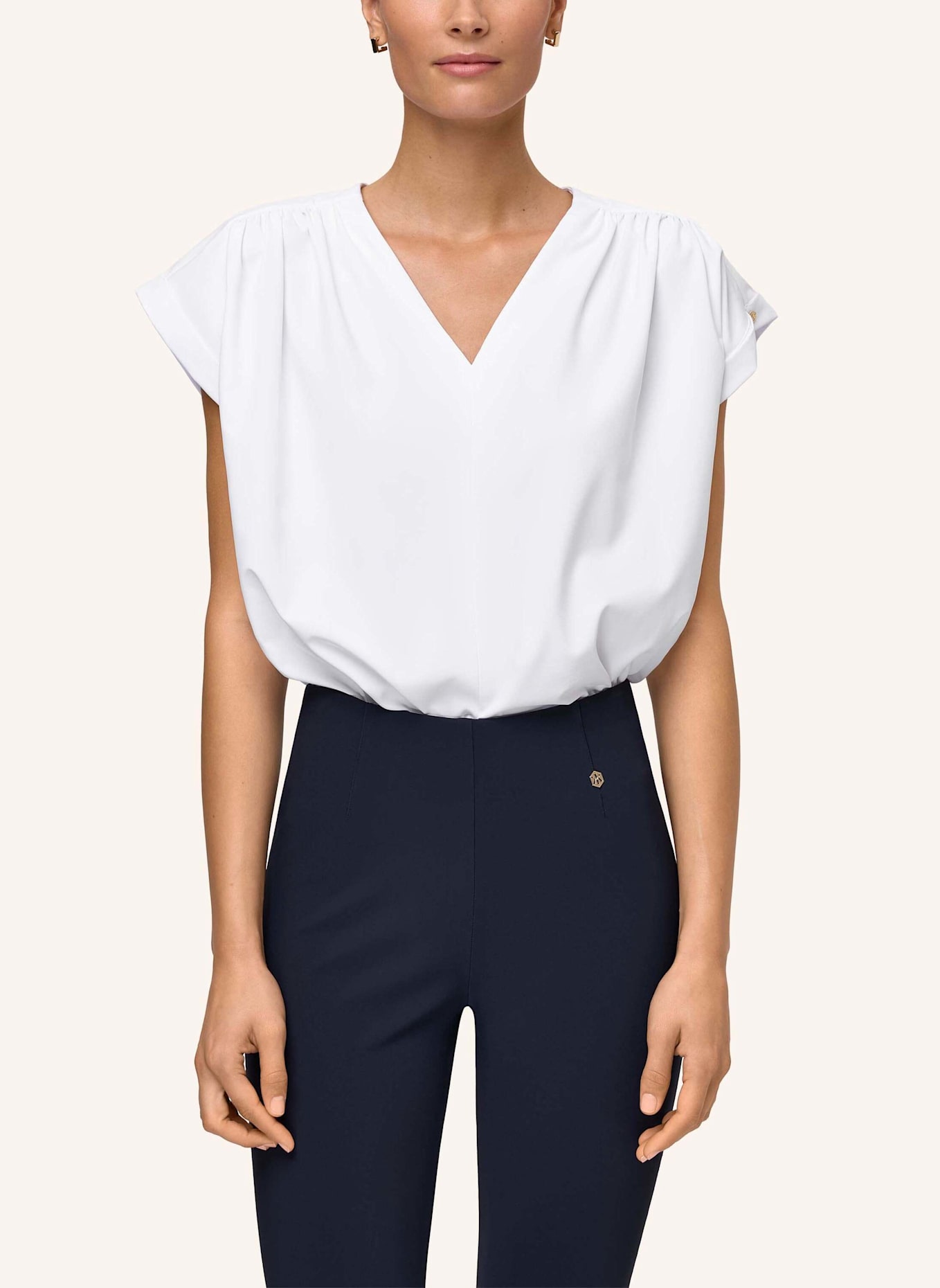 INA KESS Bluse NEROLI BLOUSE: WEISS