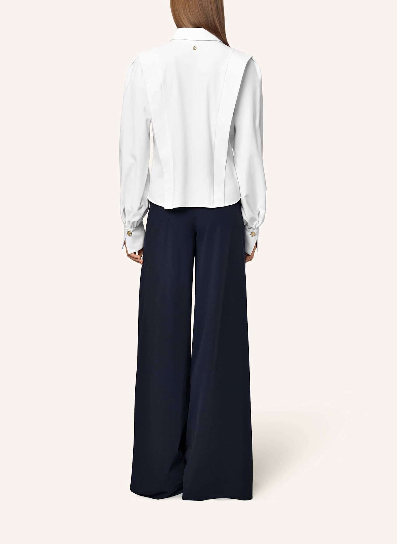 INA KESS Hemdbluse PALERMA SHIRT: WEISS