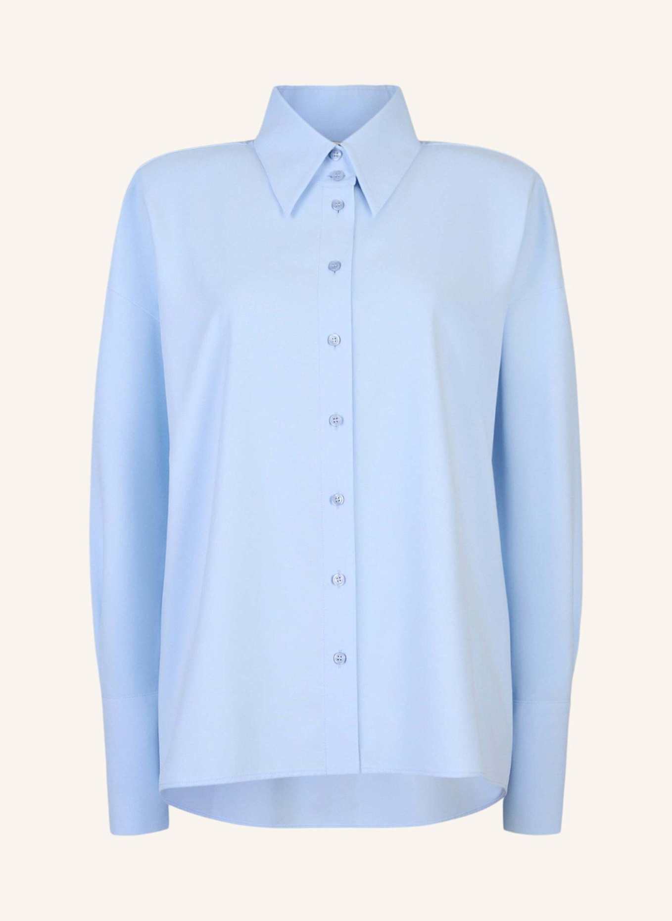 INA KESS Hemdbluse LAREGIA STRETCH SHIRT: HELLBLAU